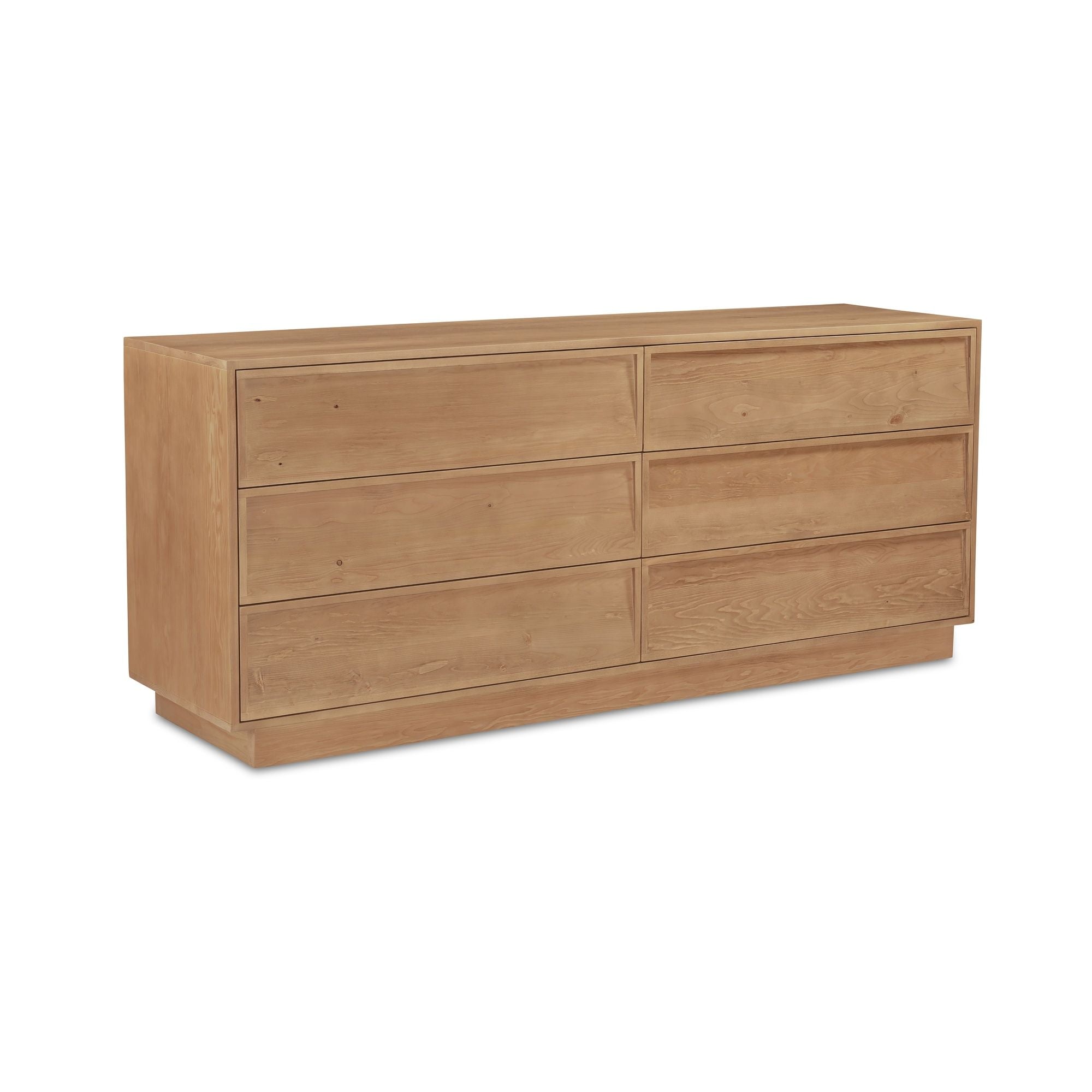 Hudson - 6 Drawer Dresser - Natural - Image 2