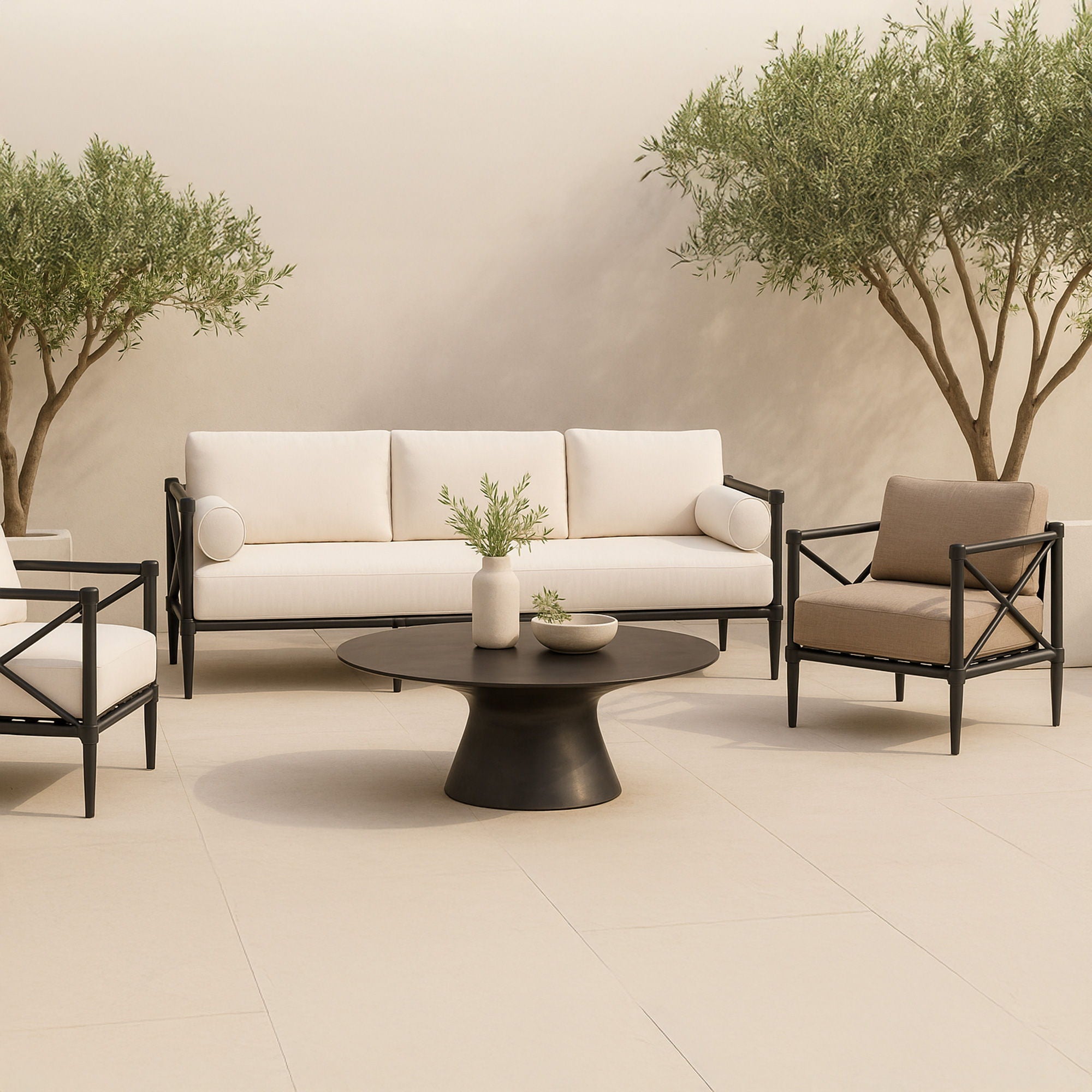 Bardo - Outdoor Coffee Table - Deep Bronze - Image 3