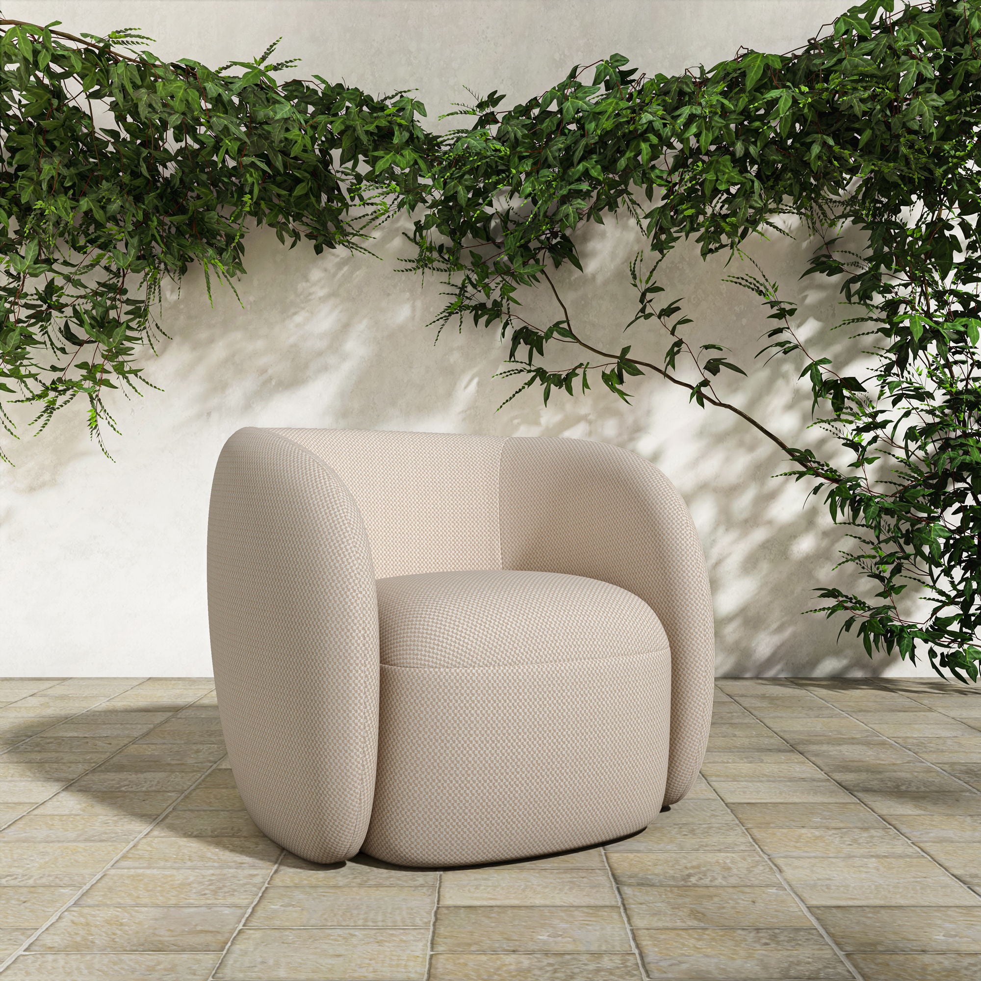 Rae - Outdoor Accent Chair - Gray - Image 2