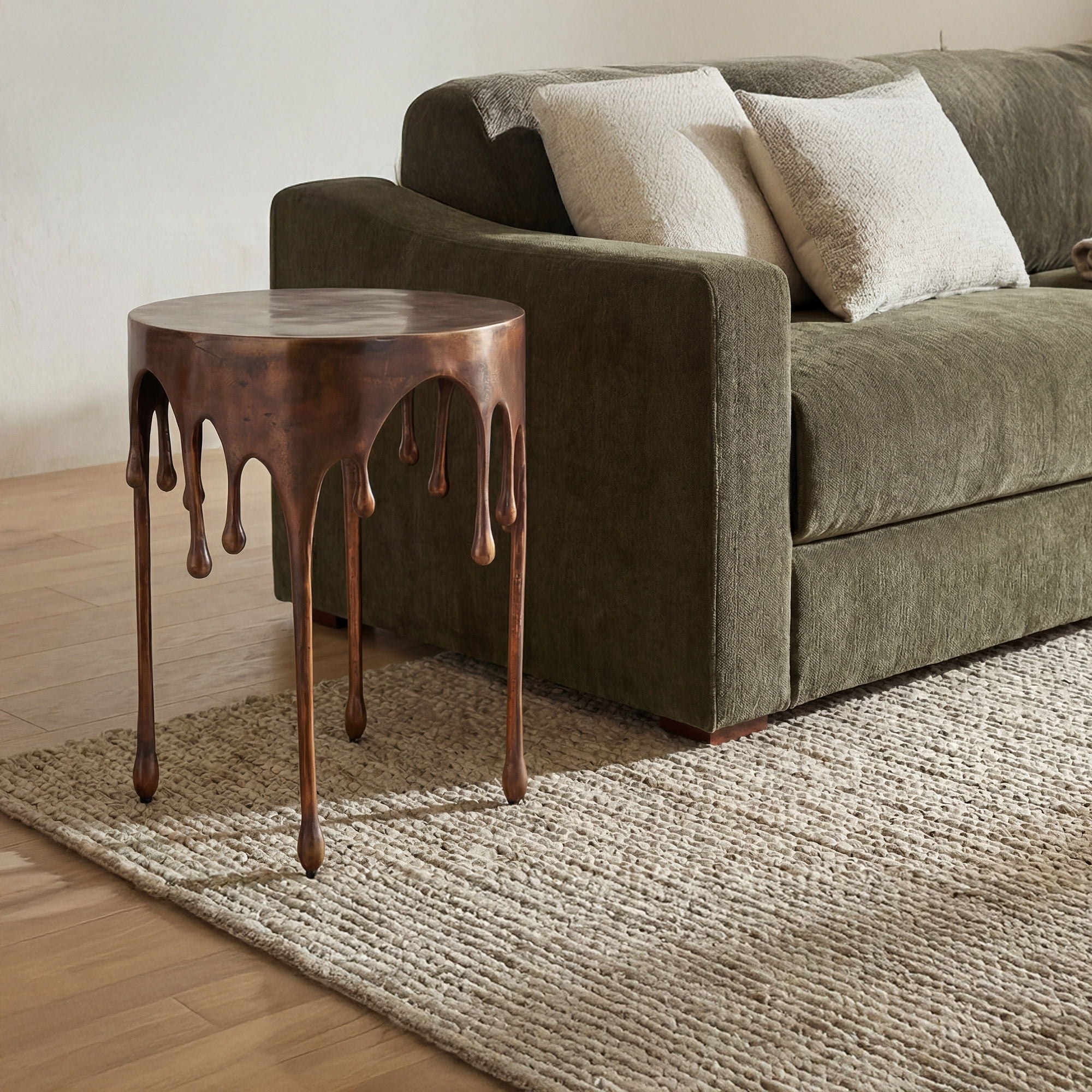 Copperworks - Accent Table - Brown - Image 3
