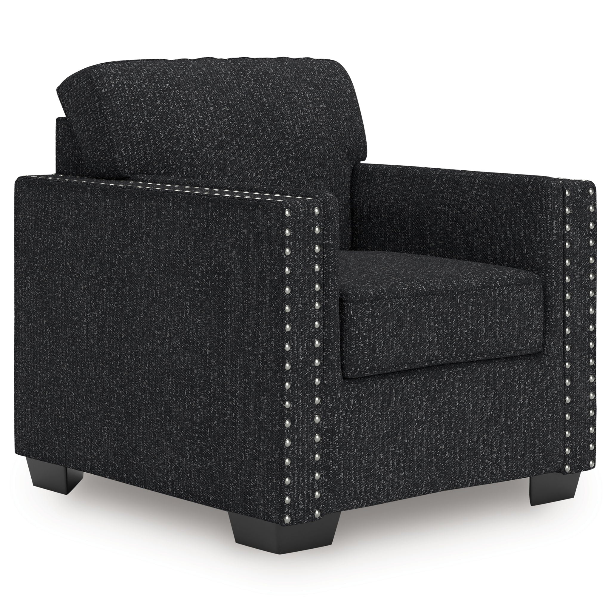 Jasmine Peaks - Chair - Coal - Image 1