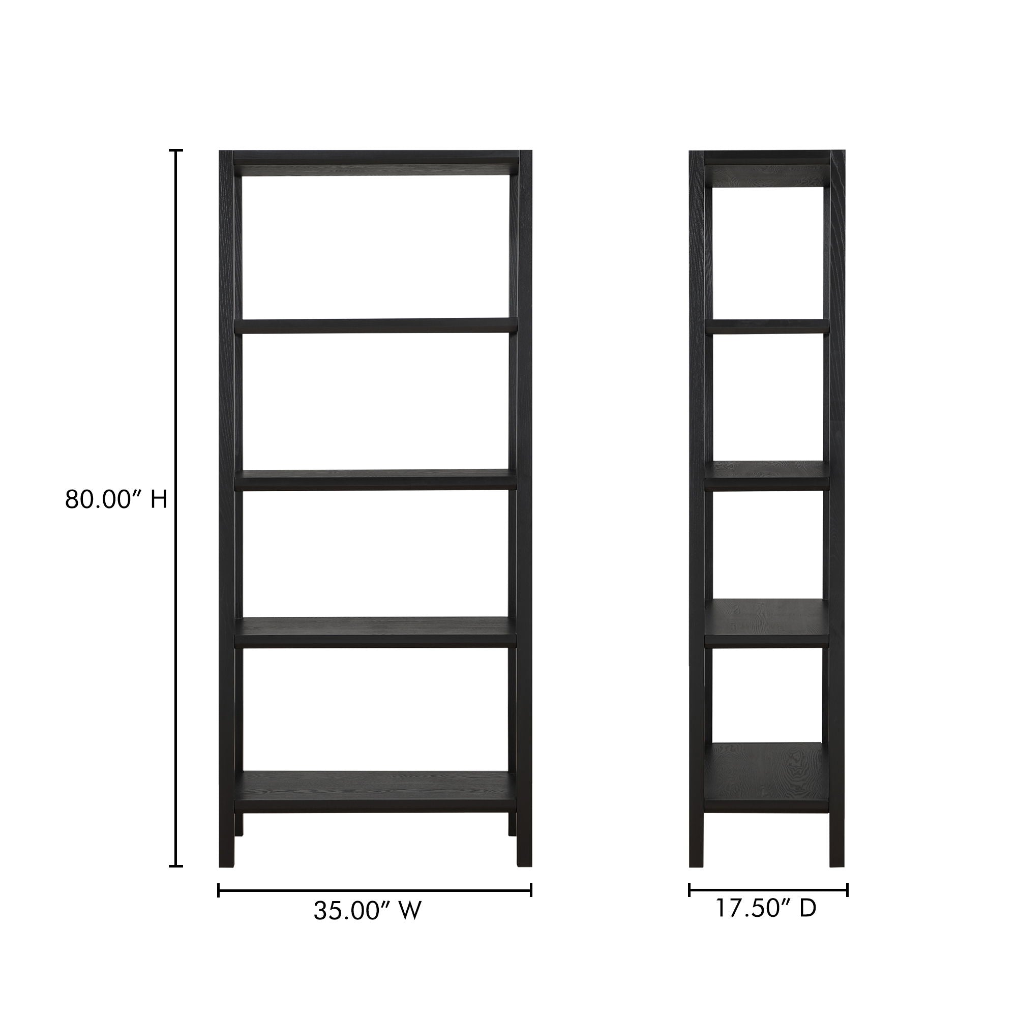 Nolan - Bookcase - Black - Image 2