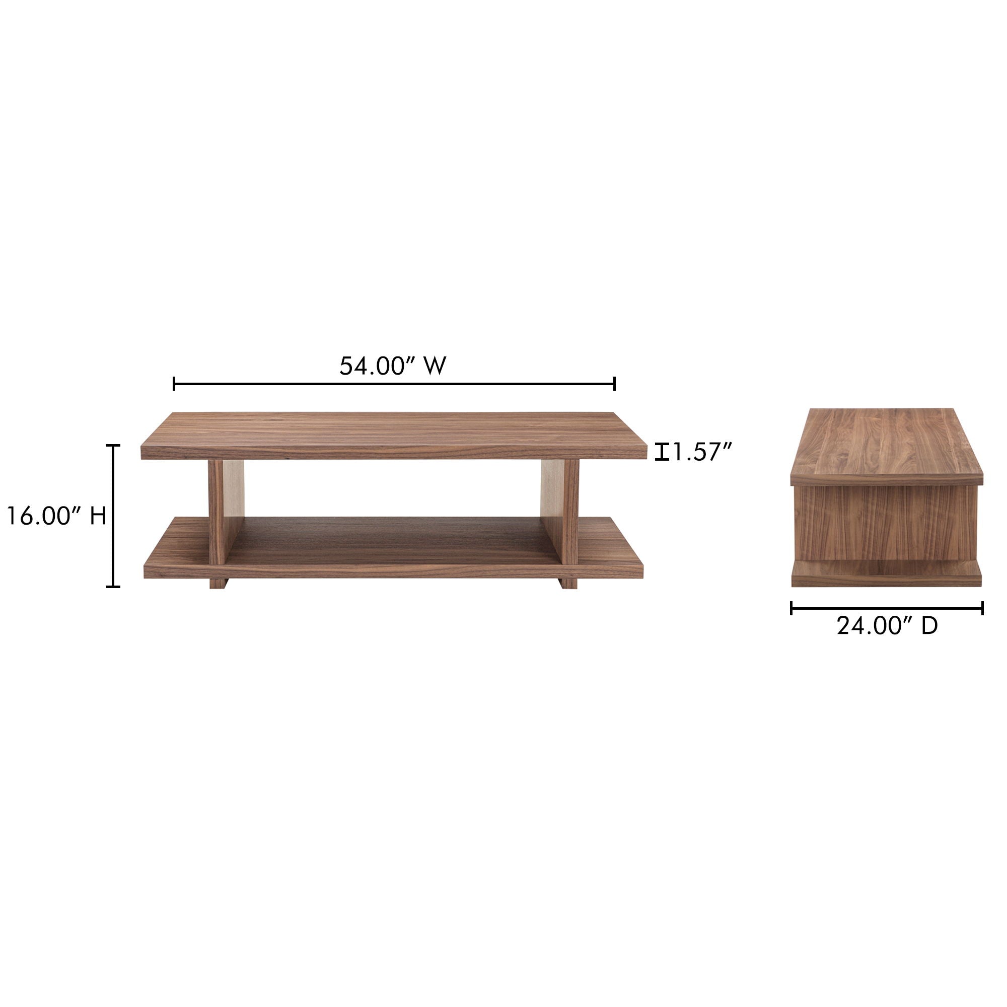 Miri - Coffee Table - Walnut - Image 3