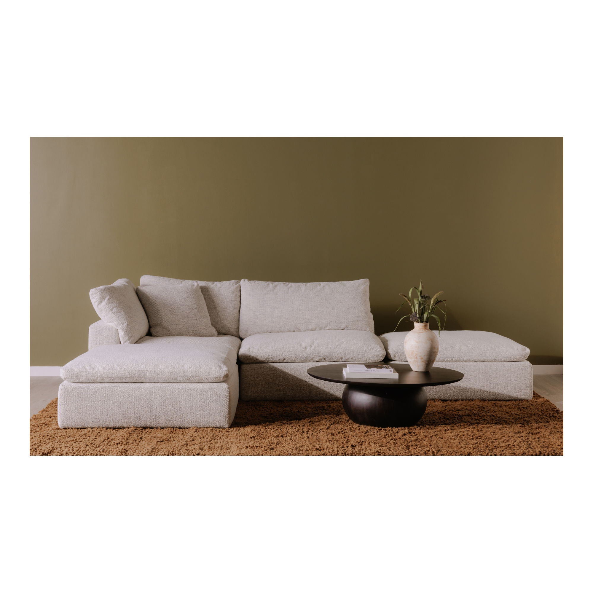 Bradbury - Large Wood Coffee Table - Black - Image 3