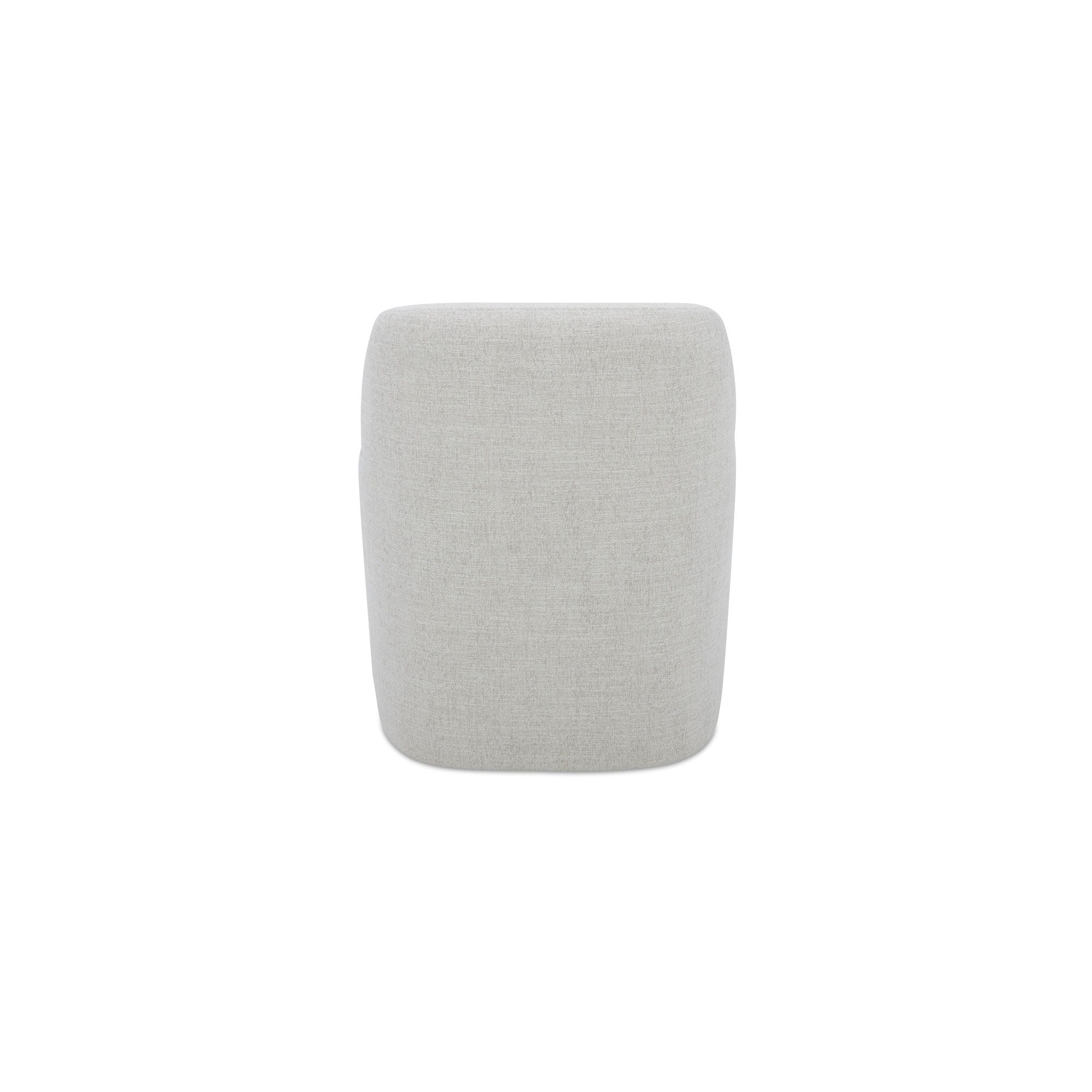 Maisie - Rolling Dining Chair - Flecked Oat - Image 2