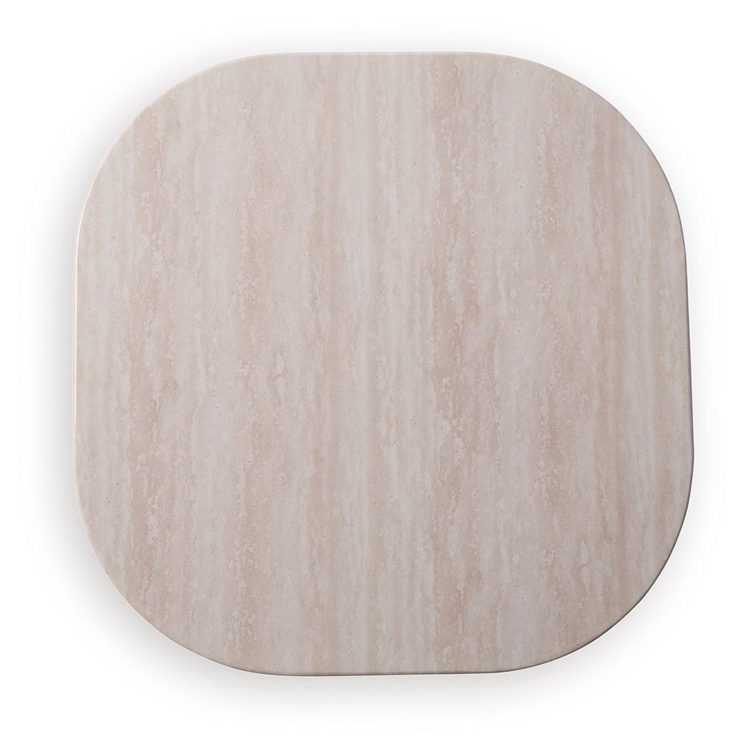 Dolan Creek - Square End Table - Beige / Brown - Image 3