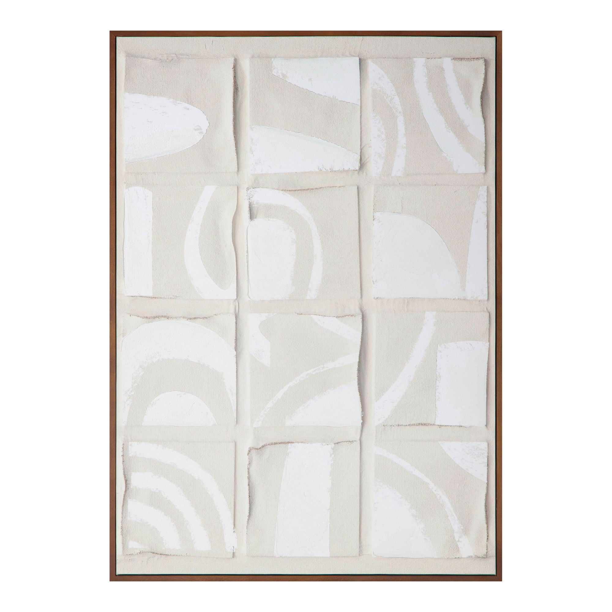Unfold - 1 Framed Print - White - Image 1