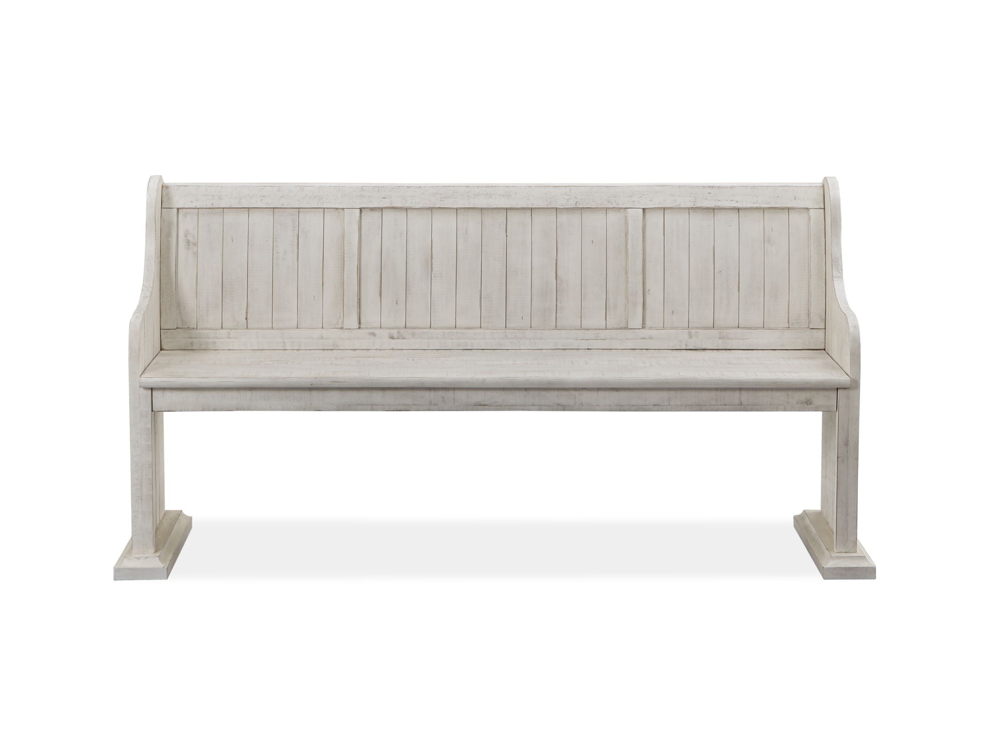 Bronwyn - Bench With Back - Alabaster - Image 3