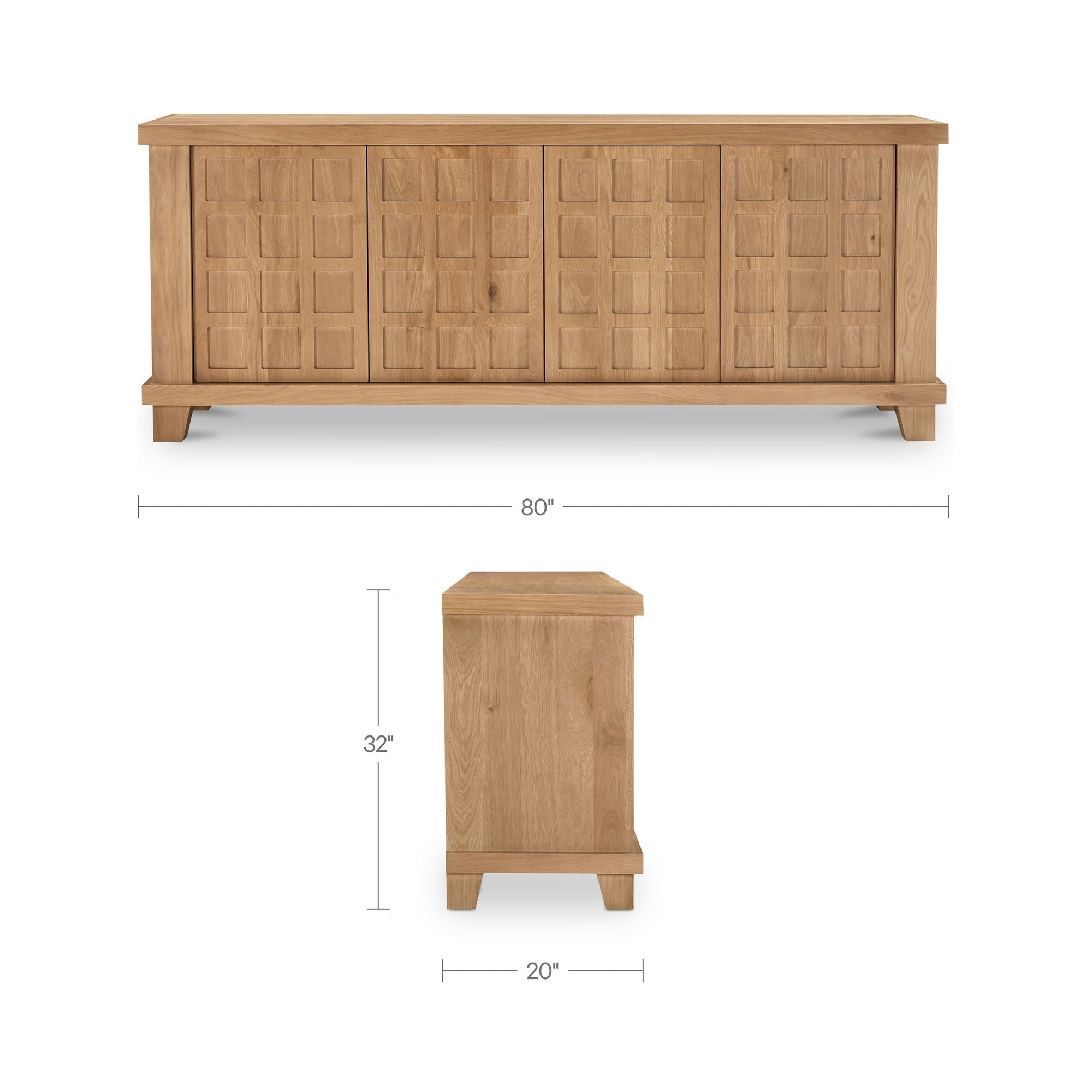 Enya - Sideboard - Oak / Natural - Image 2