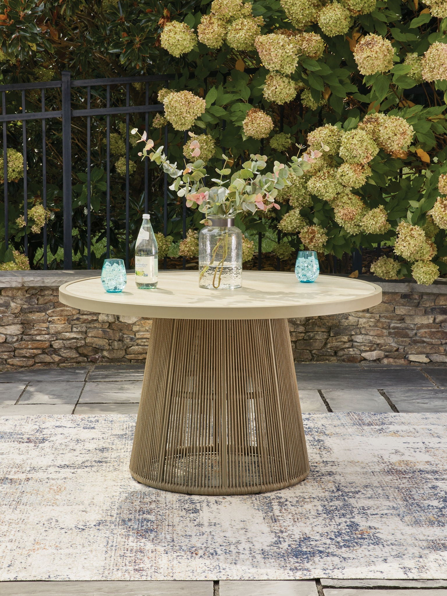Orchard Beach - Outdoor Dining Table - Beige - Image 3