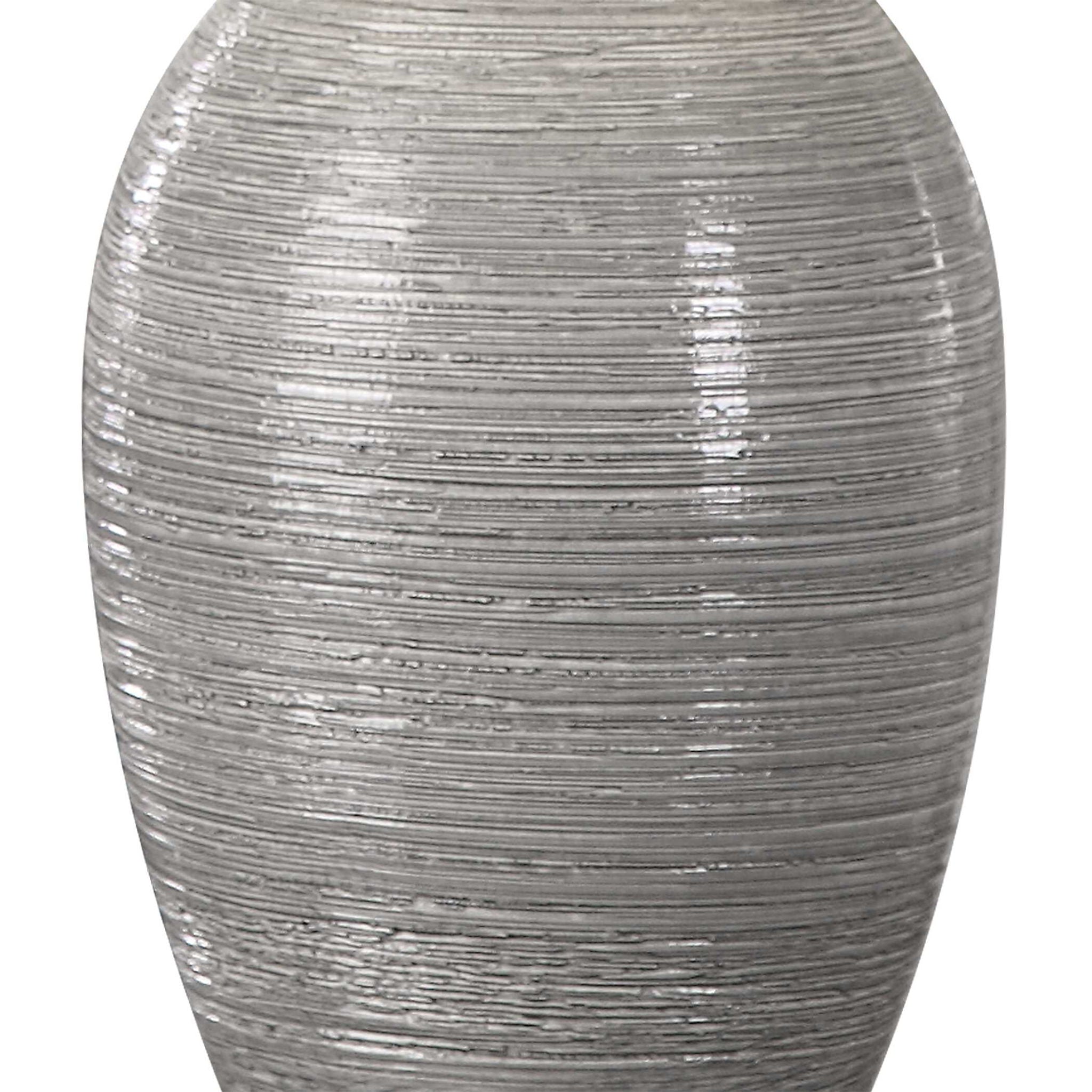 Dinah - Textured Table Lamp - Gray - Image 2