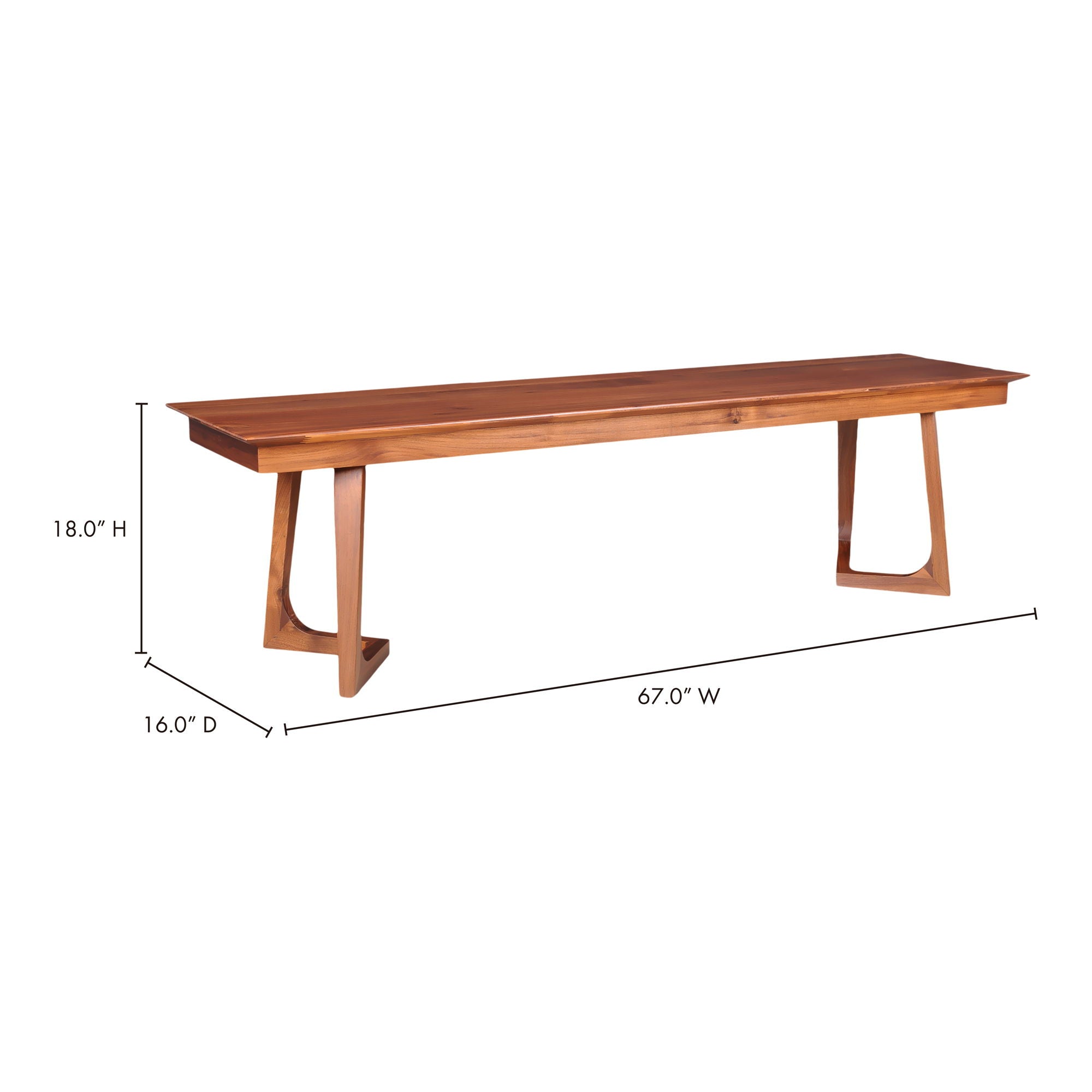 Godenza - Bench - Brown - Image 2