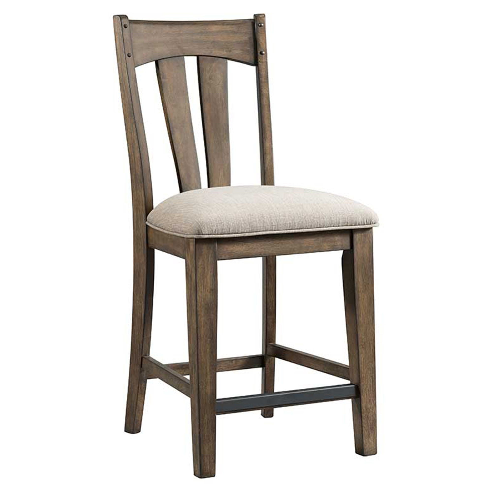 Whiskey River – Slat Stool – Dark Brown