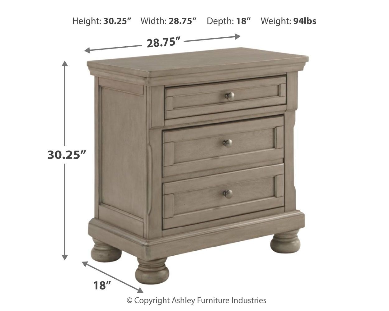 Lettner - Nightstand - Image 3