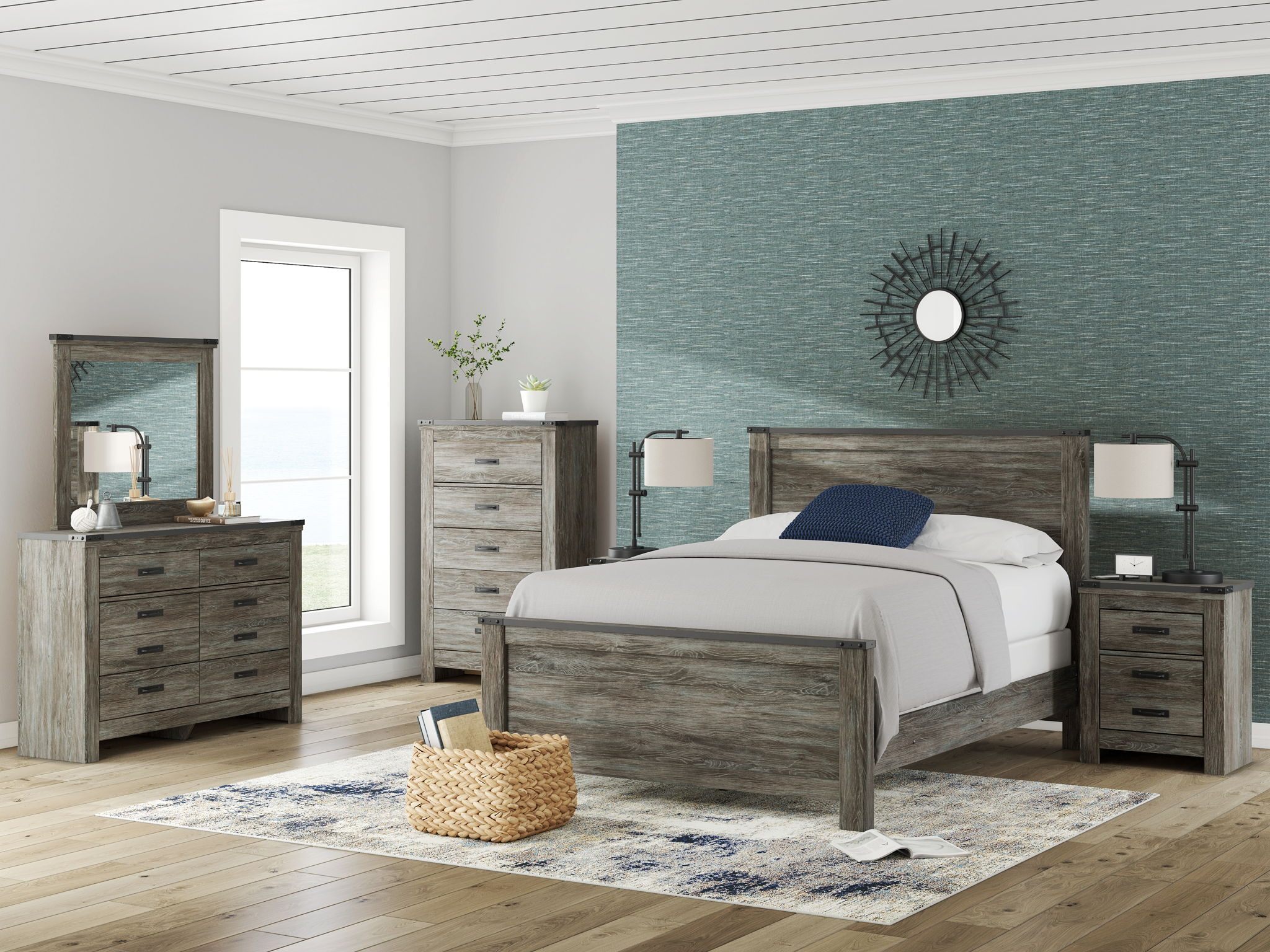Frandern – Panel Bedroom Set