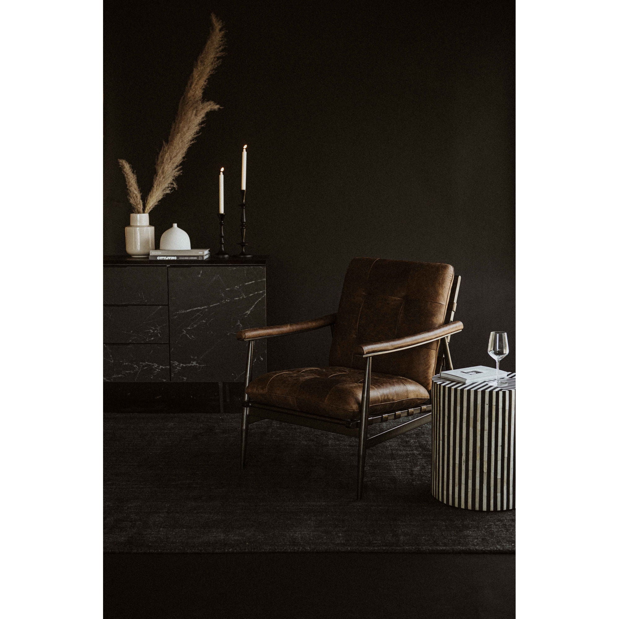 Chameau - Side Table - Black - Image 3