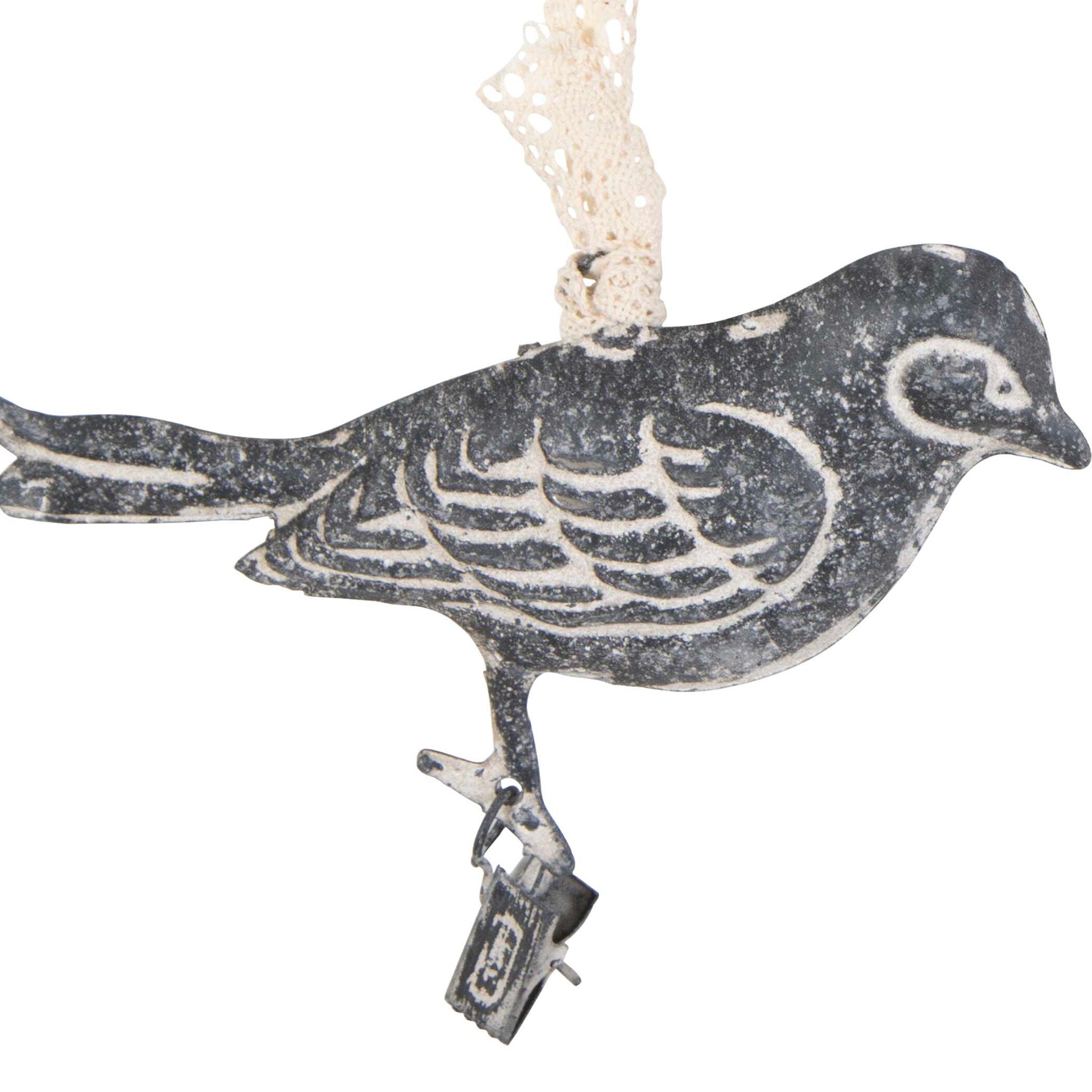 Birds On A Branch - Wall Art - Light Brown - Image 3