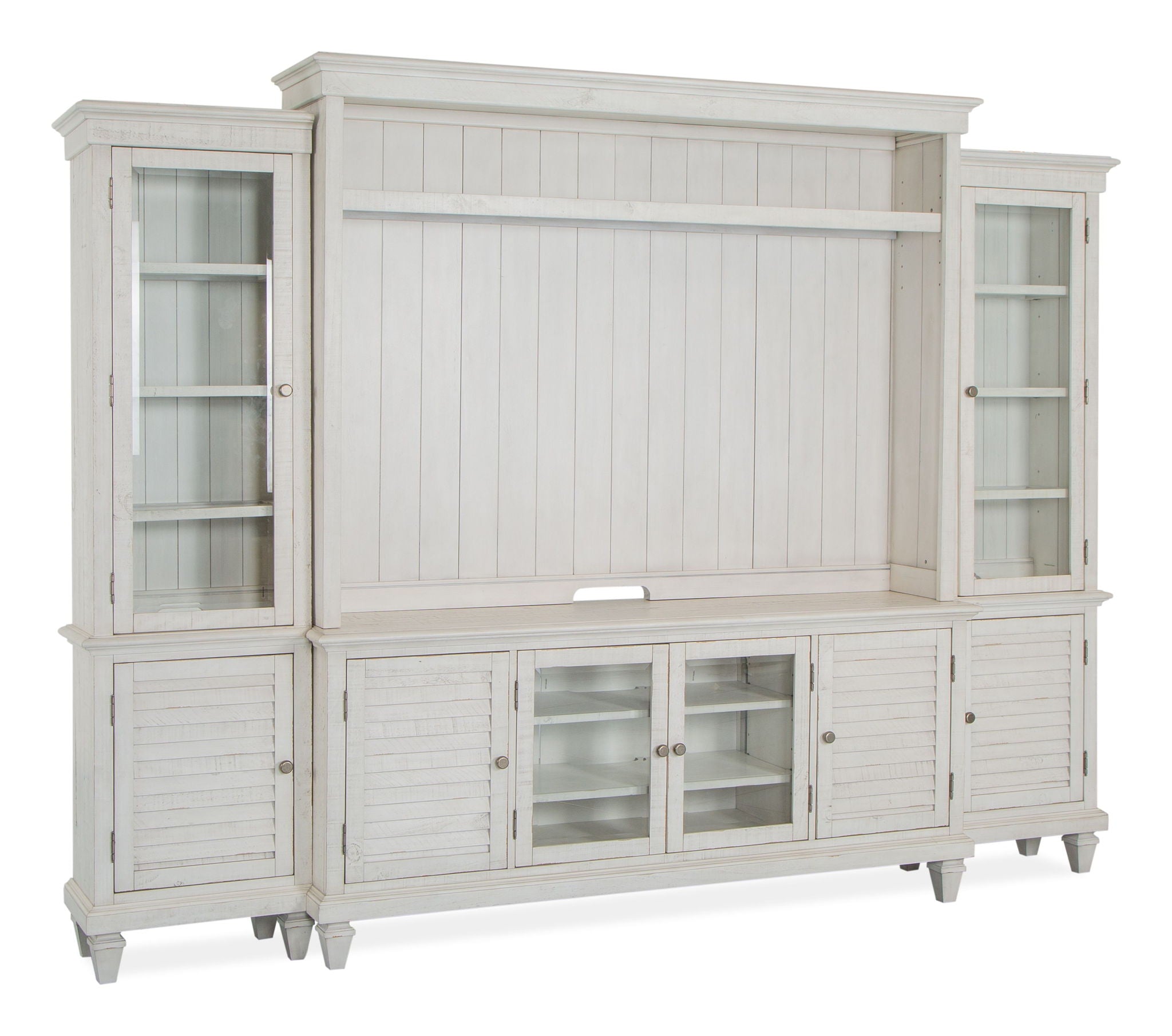 Newport - Wood Hutch - Alabaster - Image 2