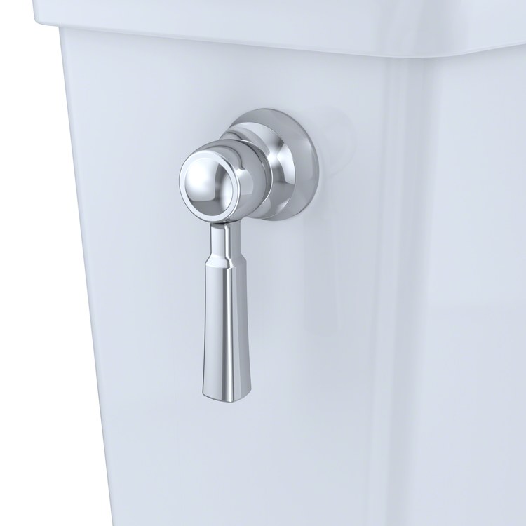 Trip Lever with Arm Polished Chrome for Select TOTO Toilets - Image 1