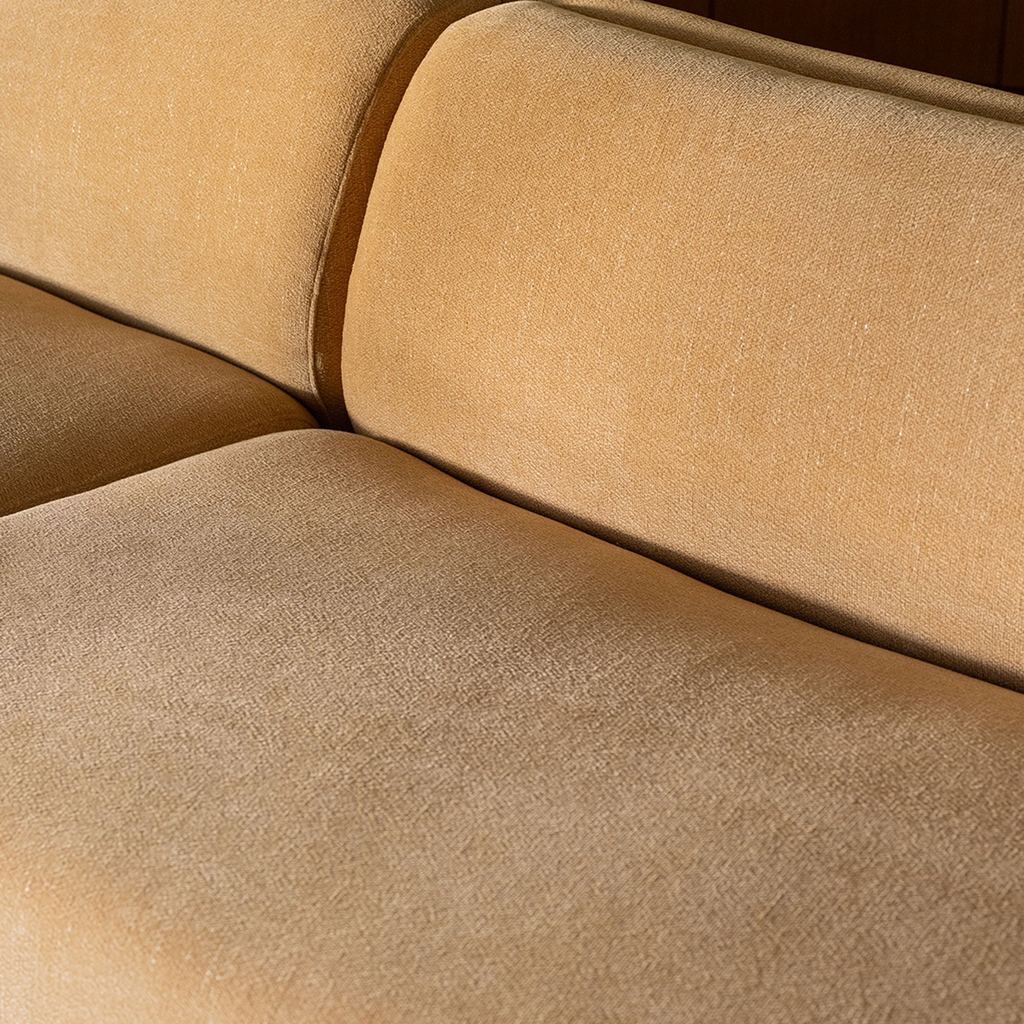 Naomi - 3 Piece Wave Modular Sectional - Golden Yellow - Image 3