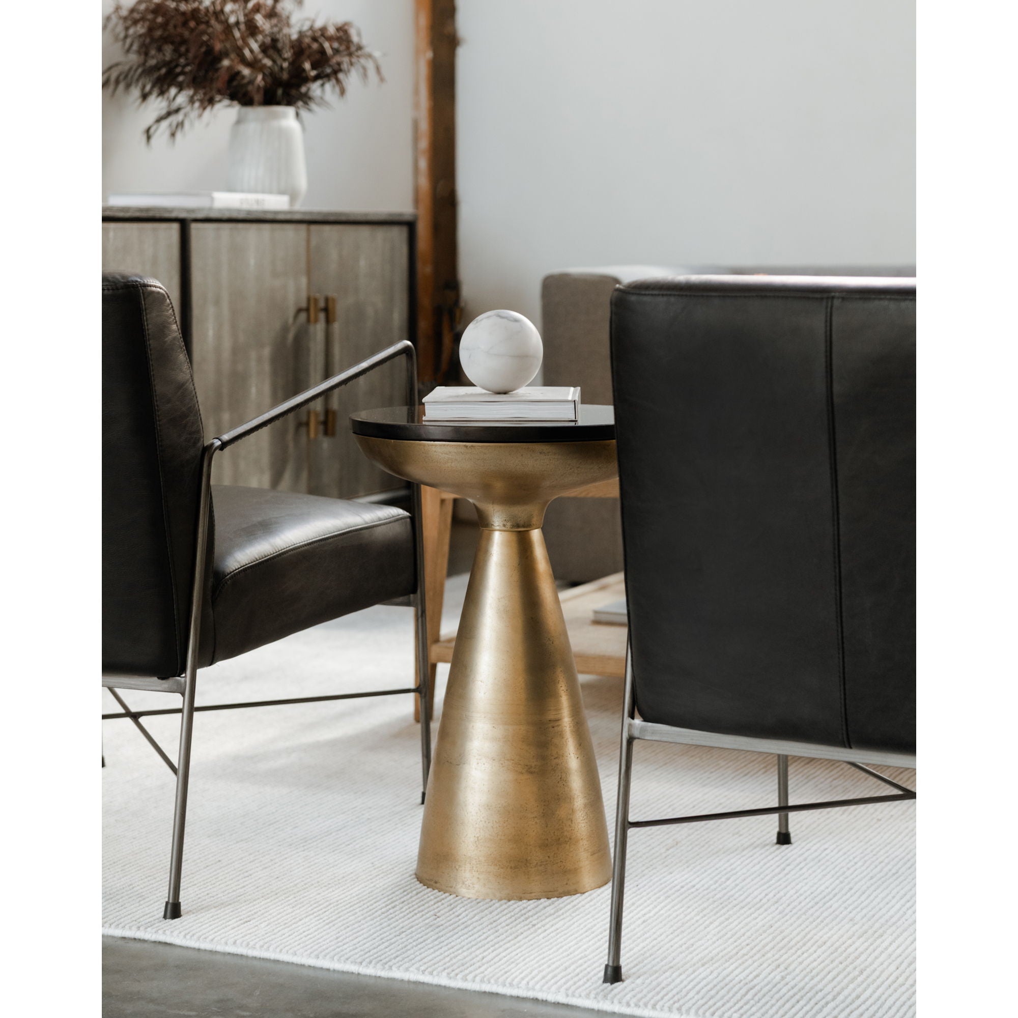 Font - Side Table - Brass - Image 3