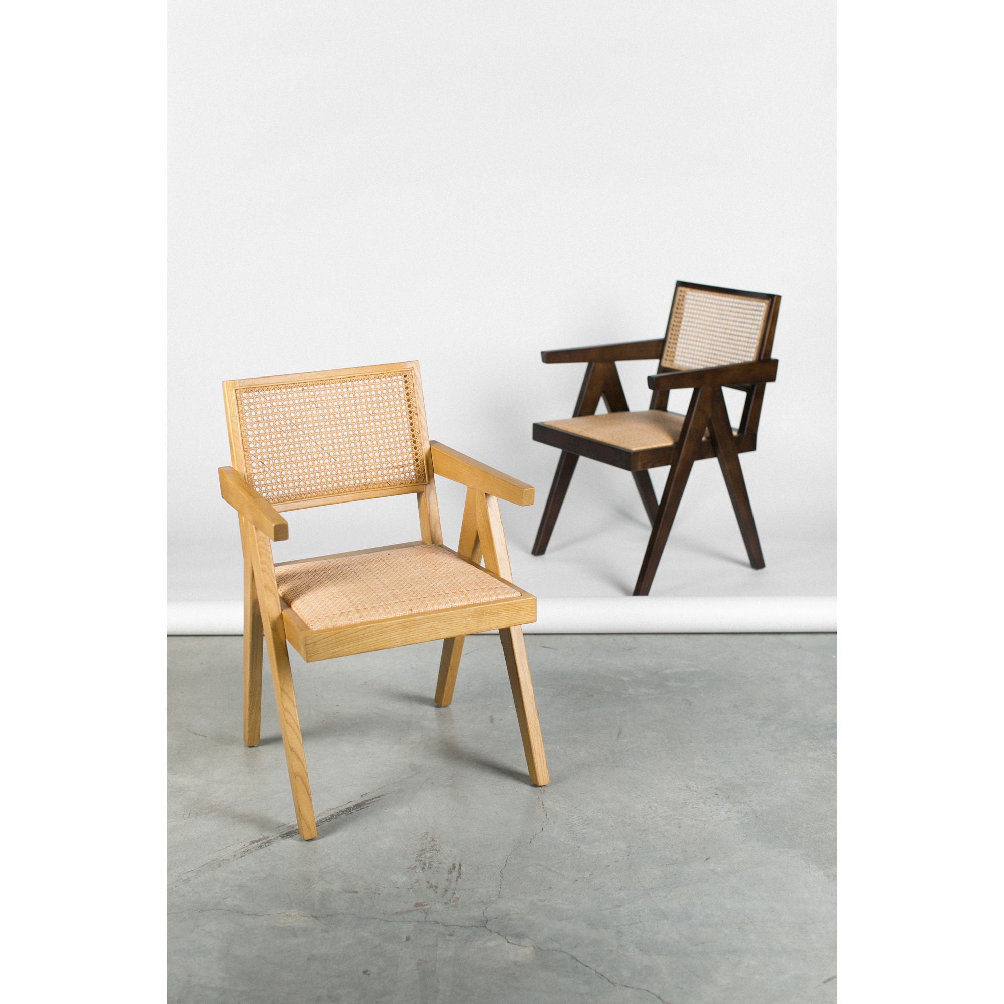 Takashi - Chair (Set of 2) - Dark Brown - Image 2
