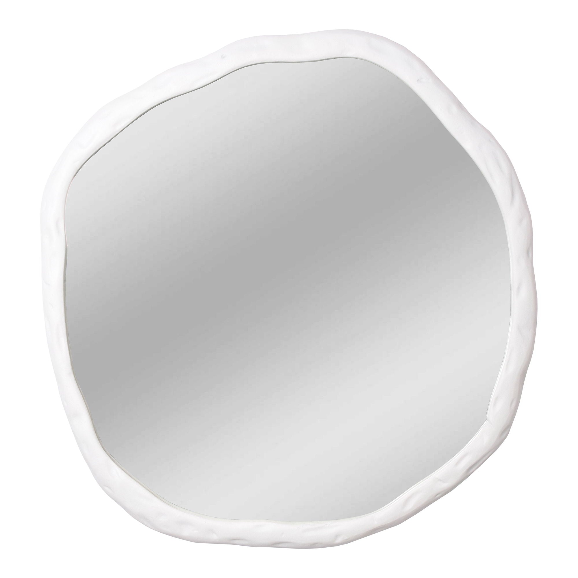 Foundry - Large Mirror - Pearl Silver - Image 1