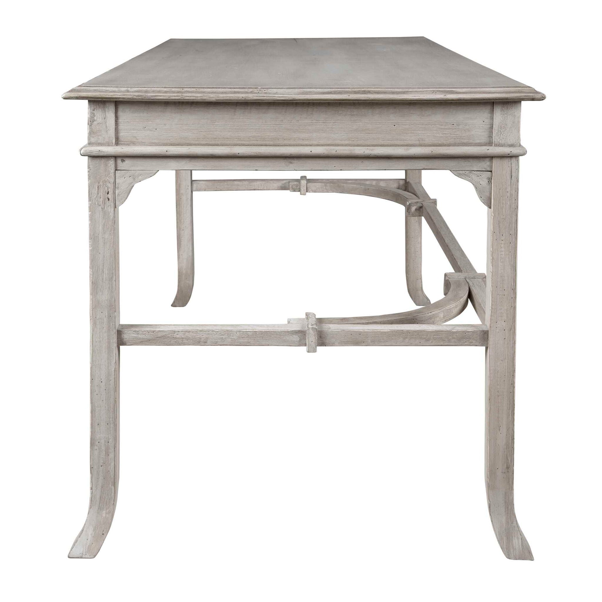 Bridgely - Aged Writing Desk - Beige - Image 3