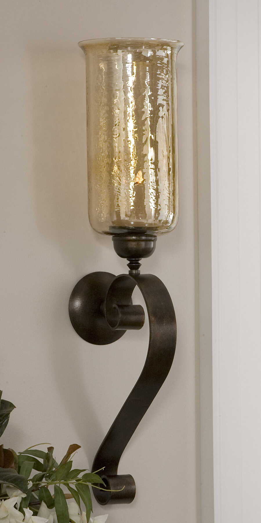 Joselyn - Candle Wall Sconce - Bronze - Image 2