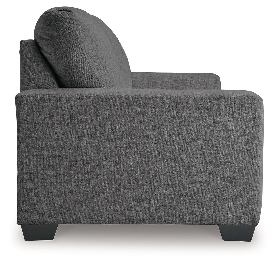 Rannis - Full Sofa Sleeper - Fabric - Pewter - Image 3