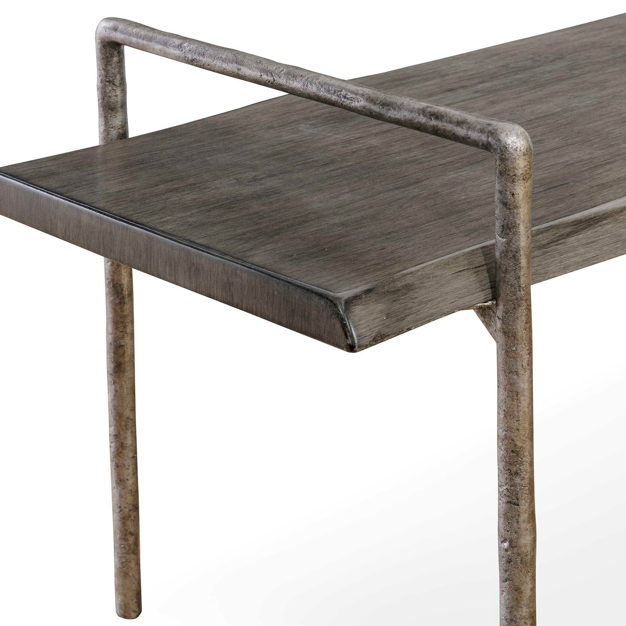 Chandos - Wooden Bench - Dark Gray - Image 3