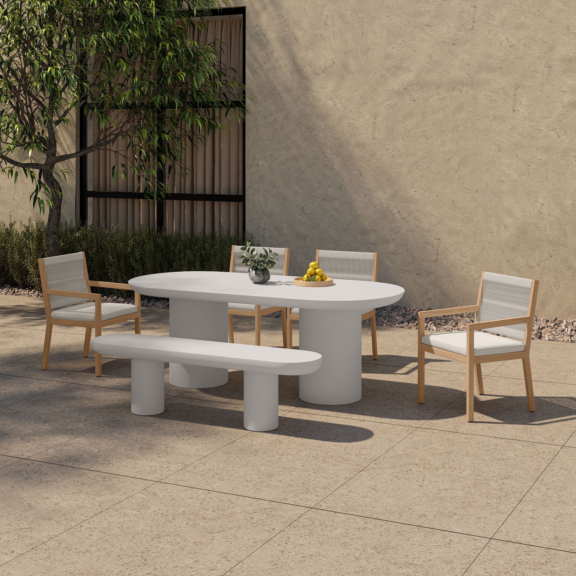 Rocca - Bench - Cream - Image 2