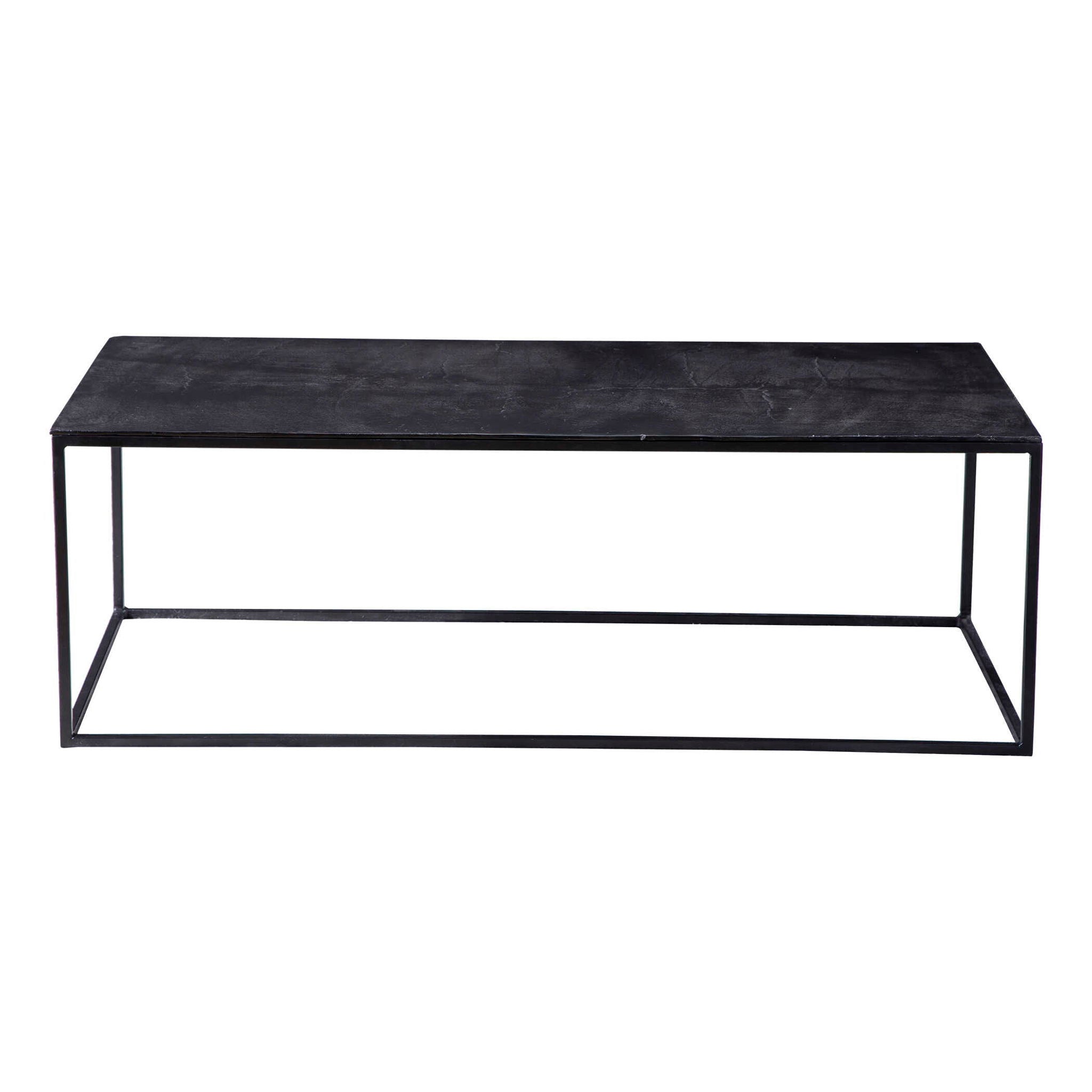 Coreene - Industrial Coffee Table - Black - Image 1