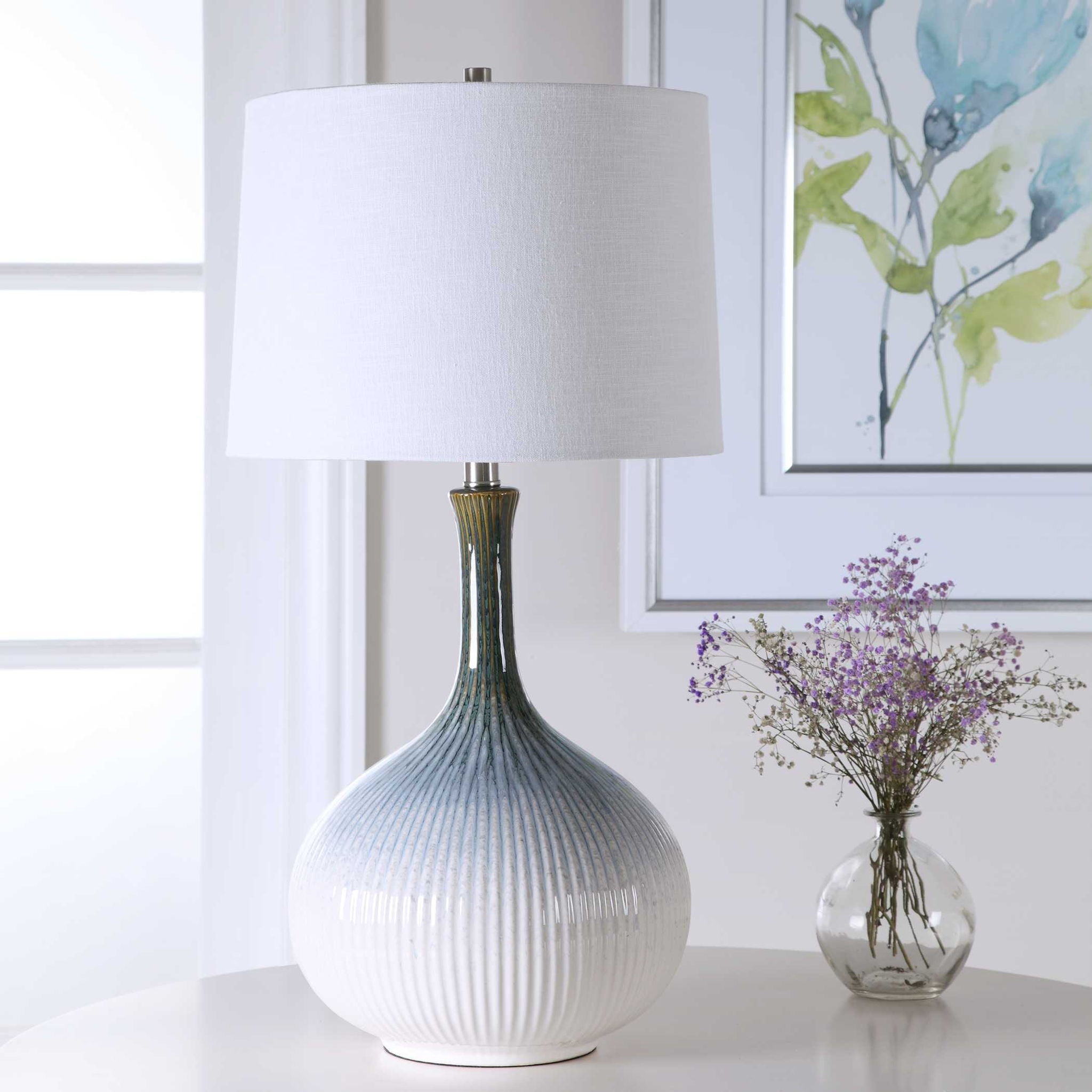 Eichler - Mid-Century Table Lamp - White - Image 3