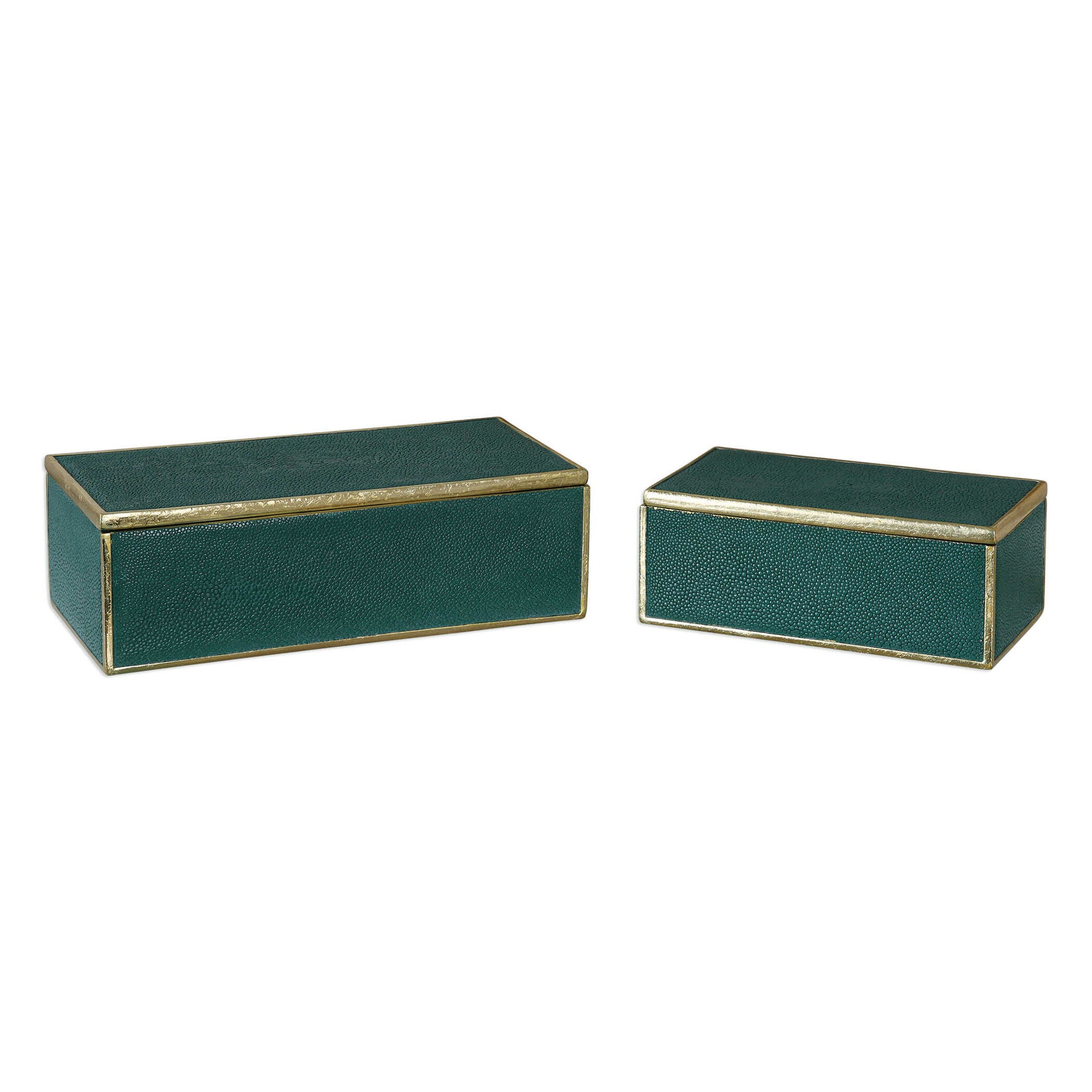 Karis - Boxes (Set of 2) - Emerald Green - Image 2