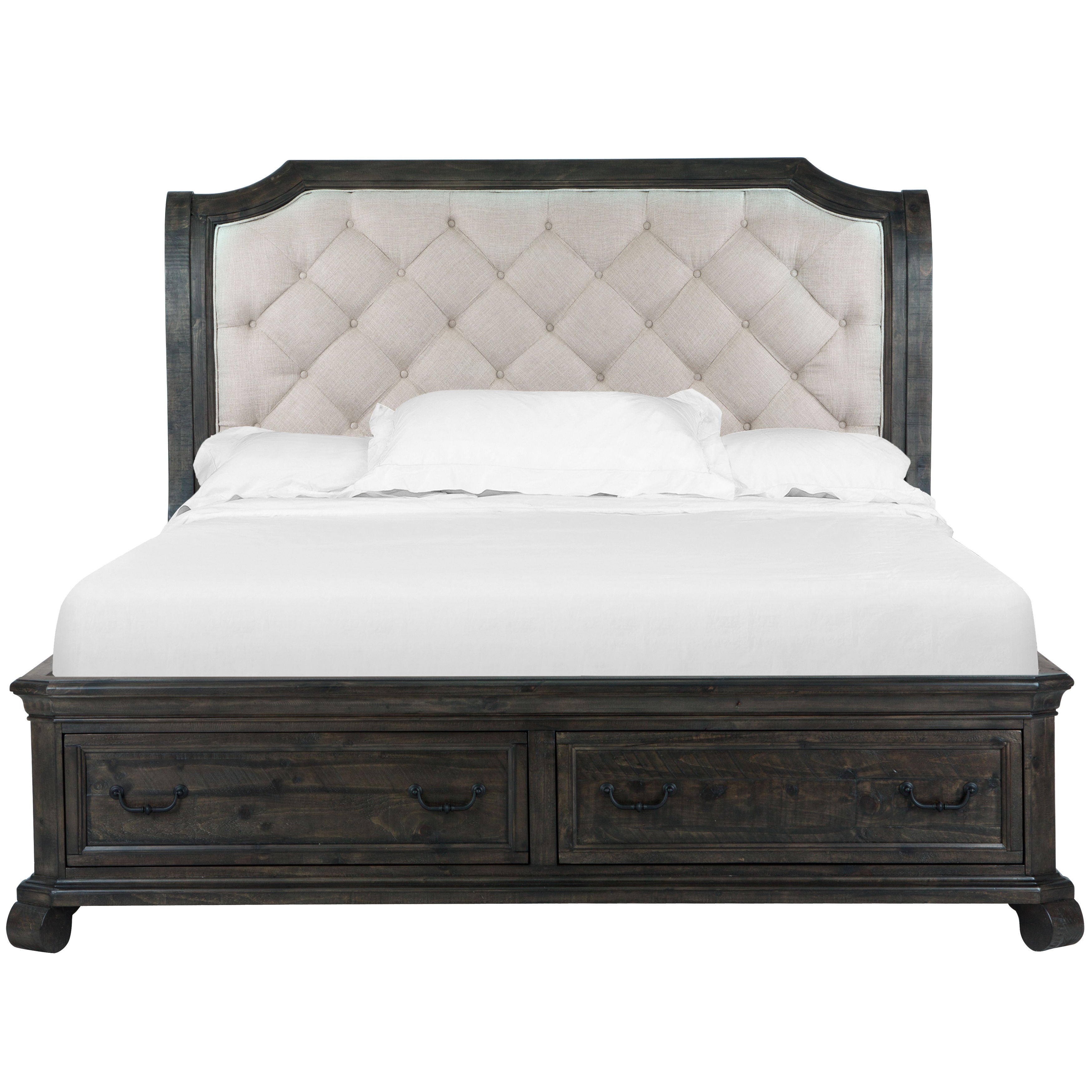 Bellamy – Complete Sleigh Storage Bed