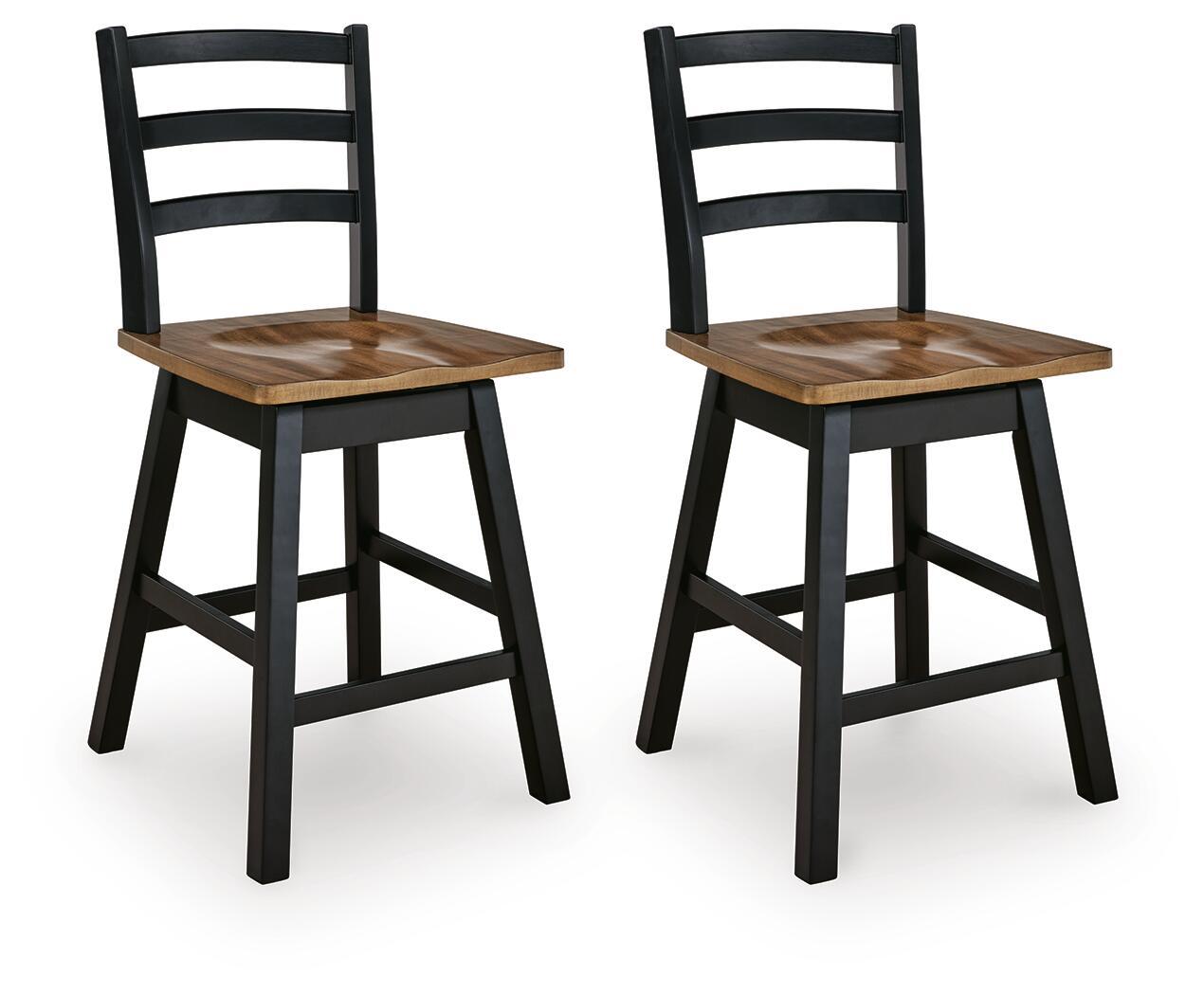 Wildenauer – Swivel Stool (Set of 2)