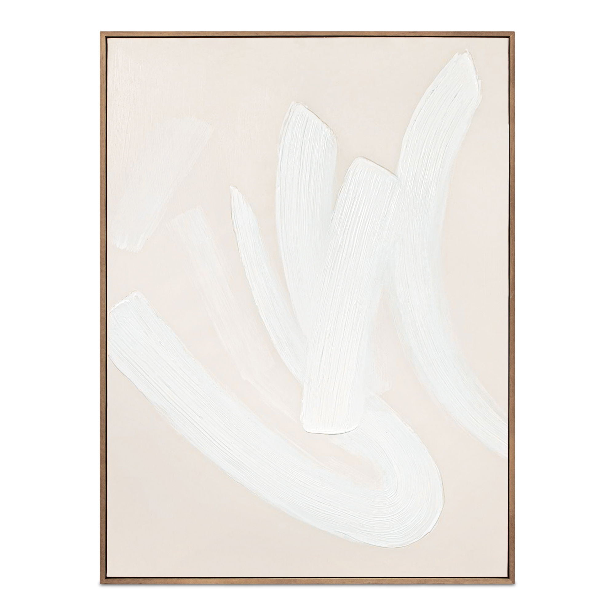 Chorus – Framed Painting – Beige