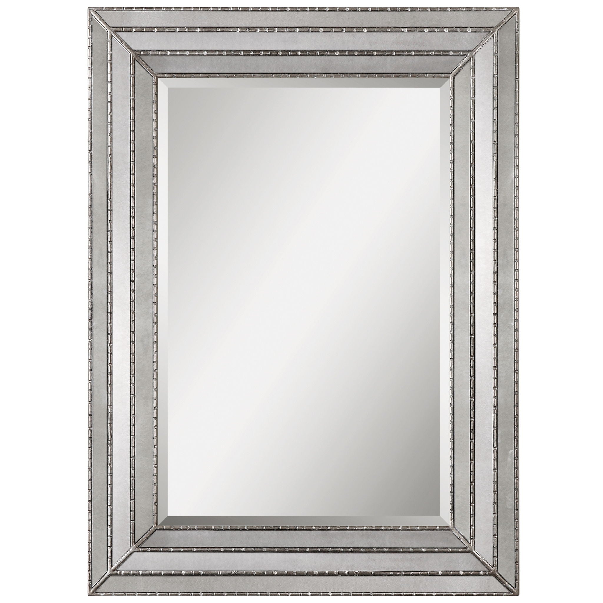 Seymour – Mirror – Antique Silver