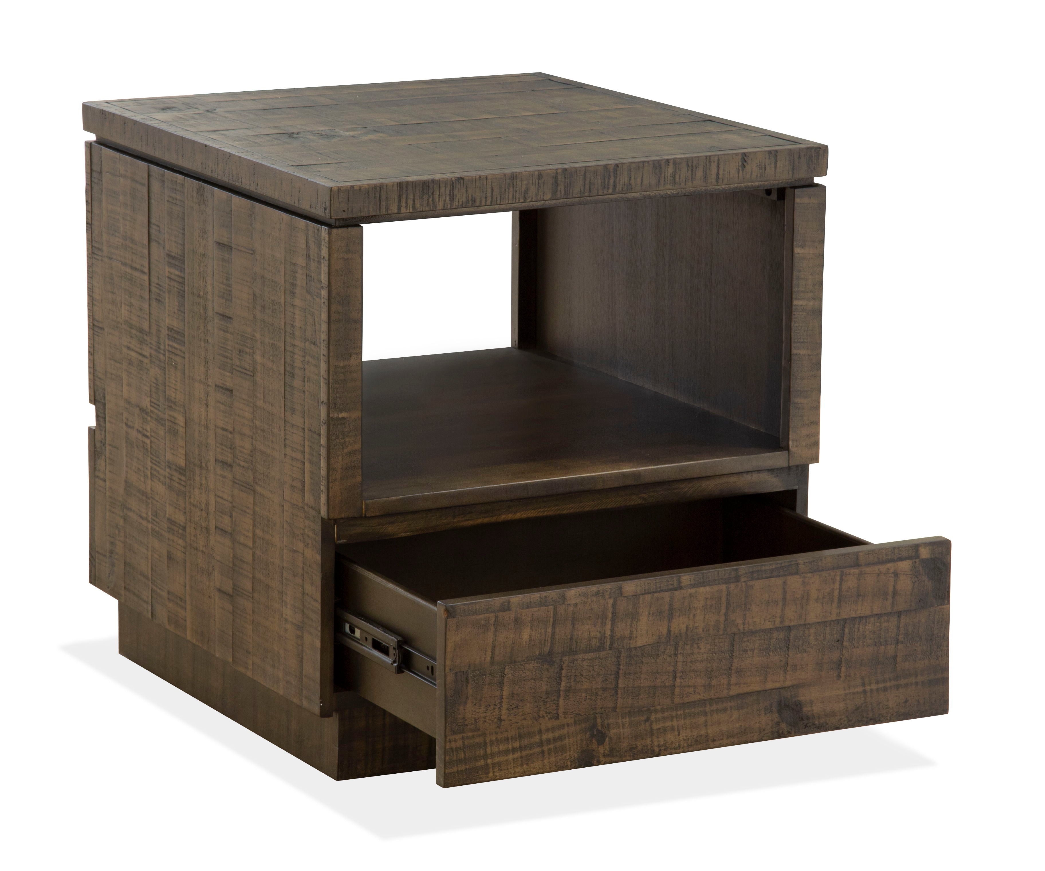 Baisden - Rectangular End Table - Tobacco - Image 3