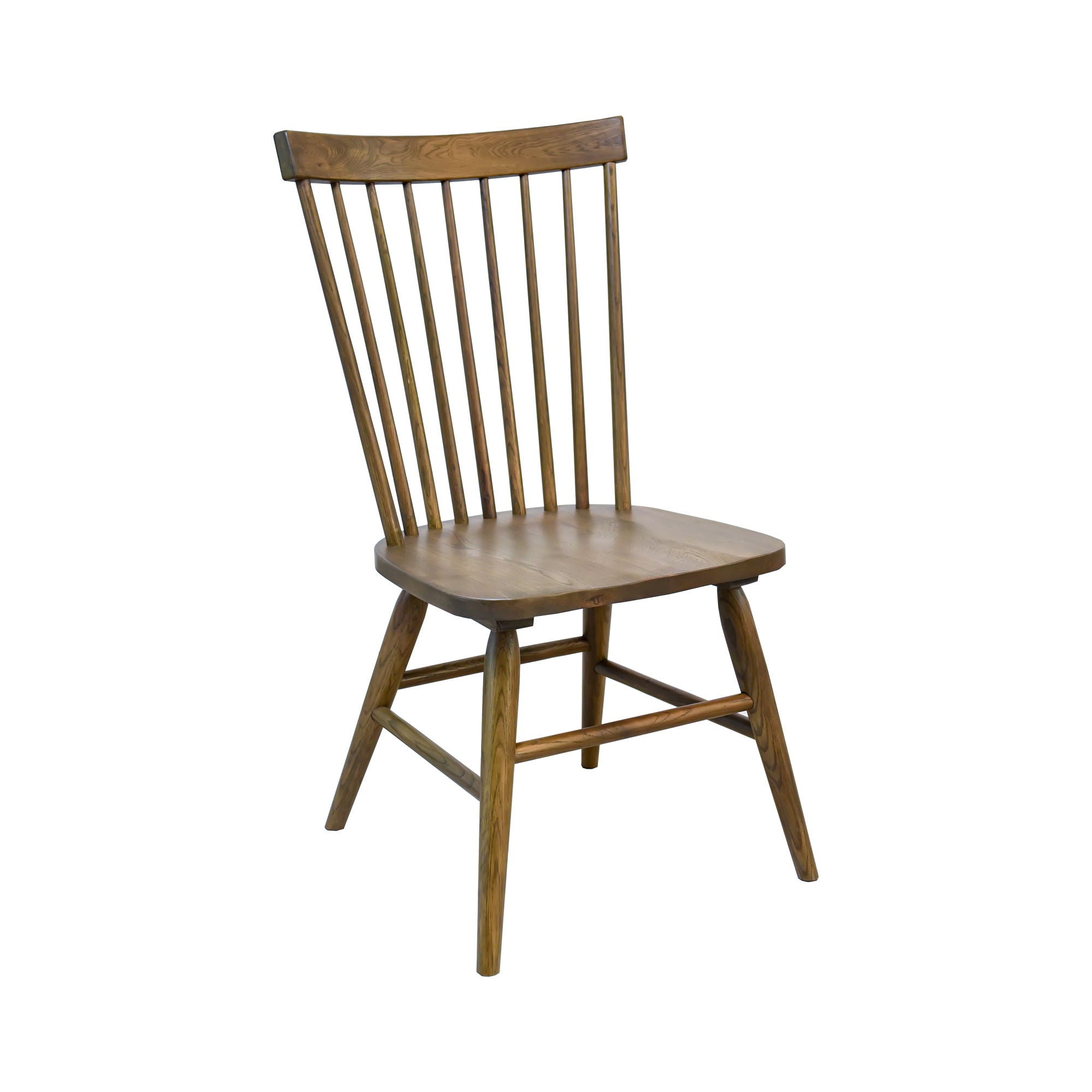 Colonial Oak – Spindle Chair – Weathered Chestnut