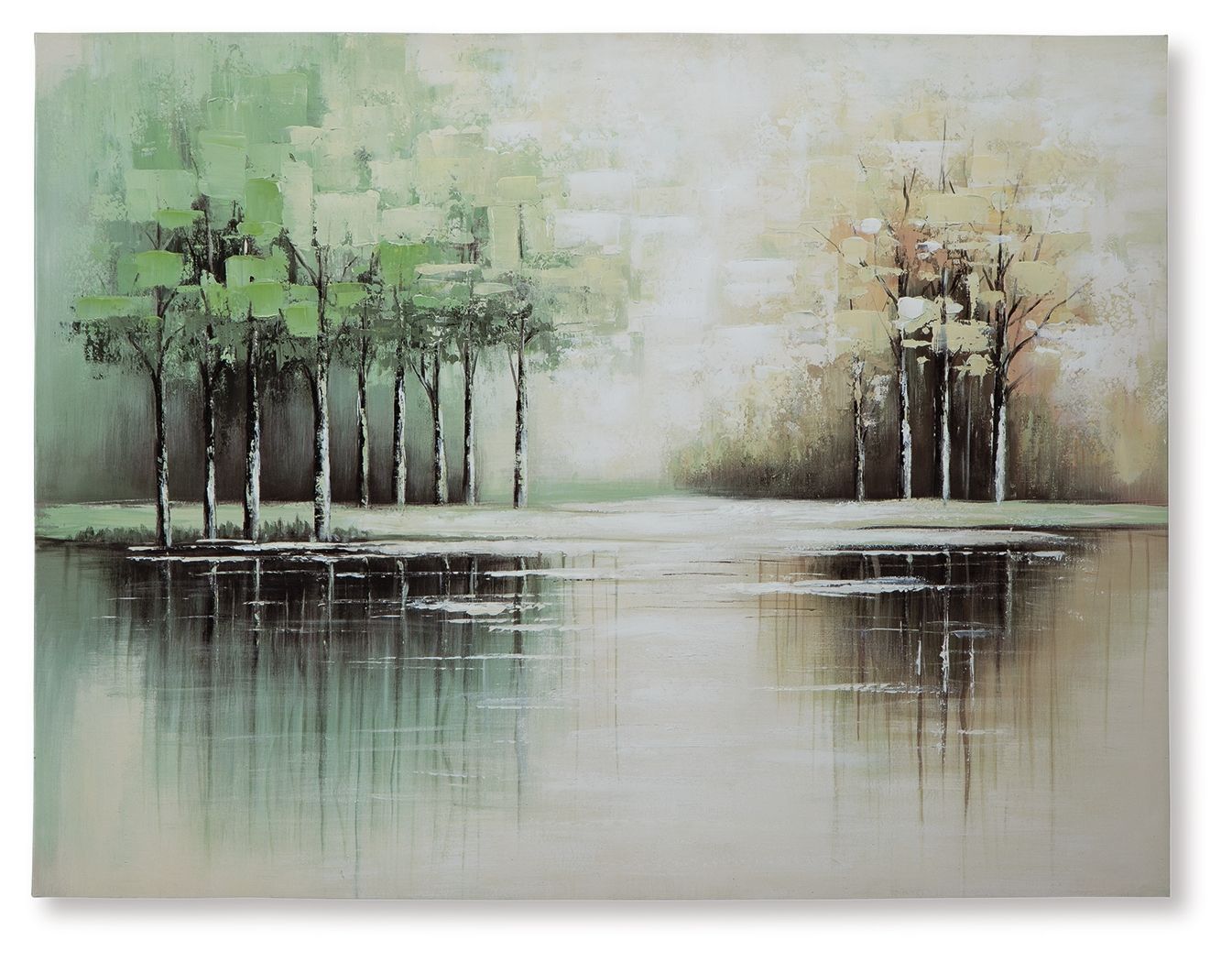 Garlenridge – Wall Art – Green / Tan / White