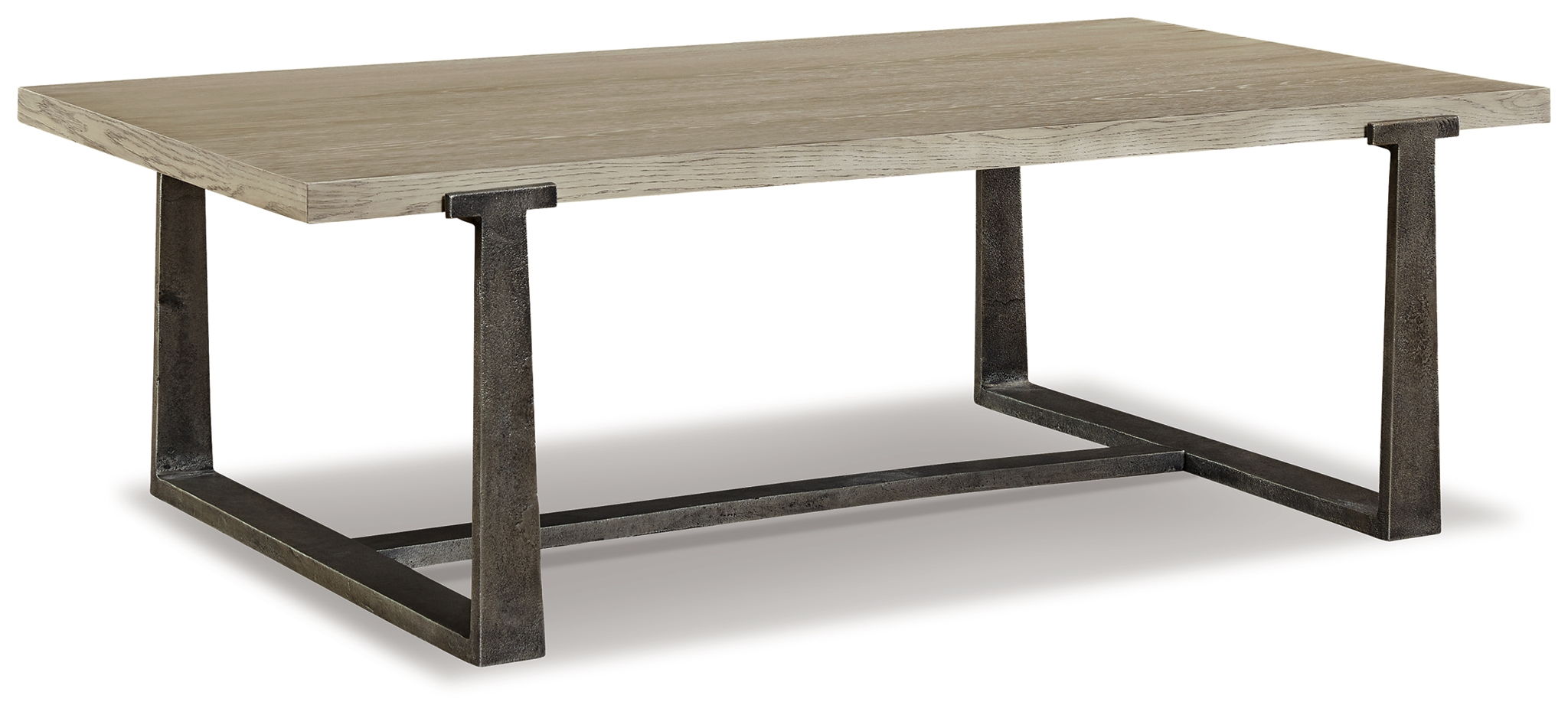 Dalenville - Rectangular Cocktail Table - Gray - Image 1