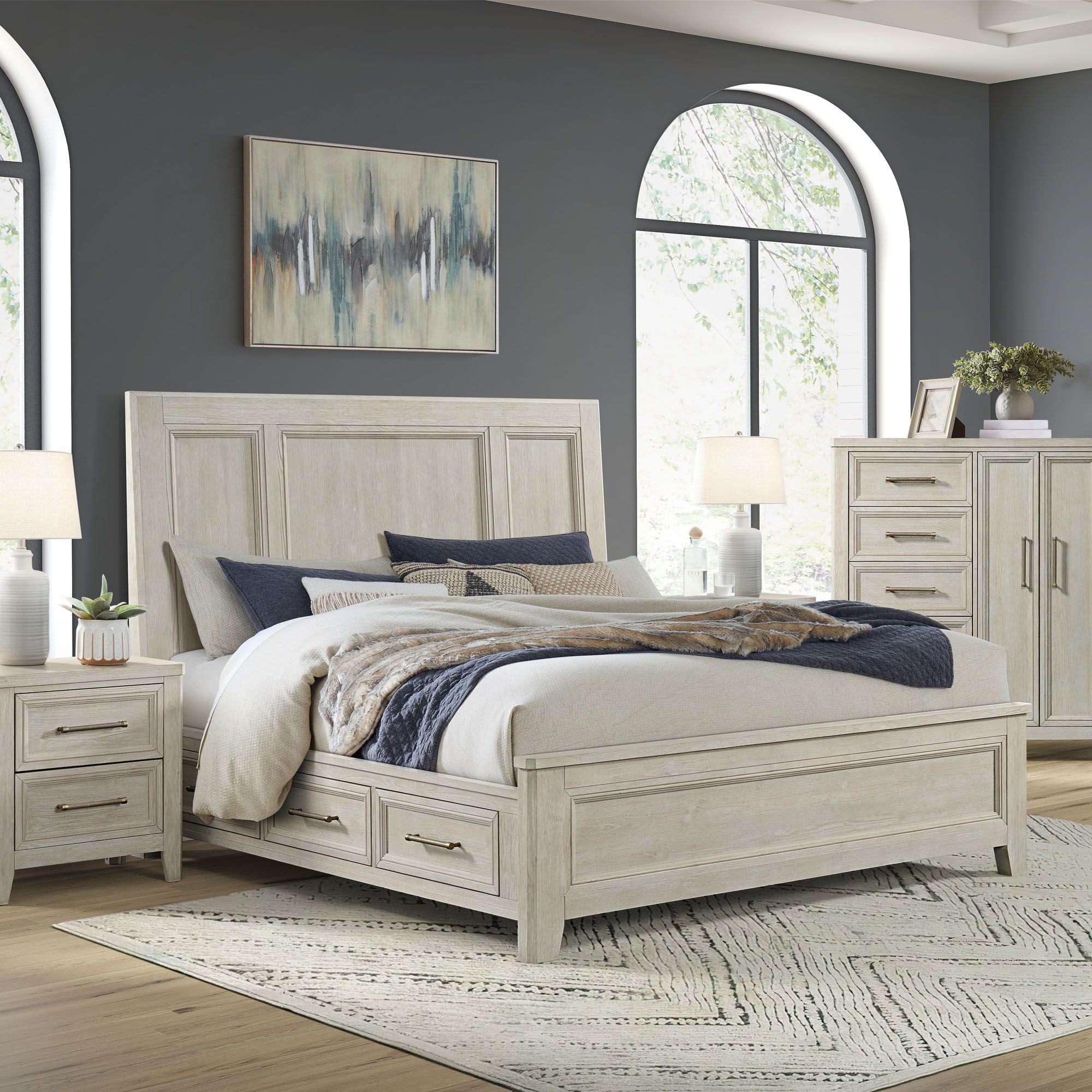 Carlson - Nightstand - Washed Linen - Image 3