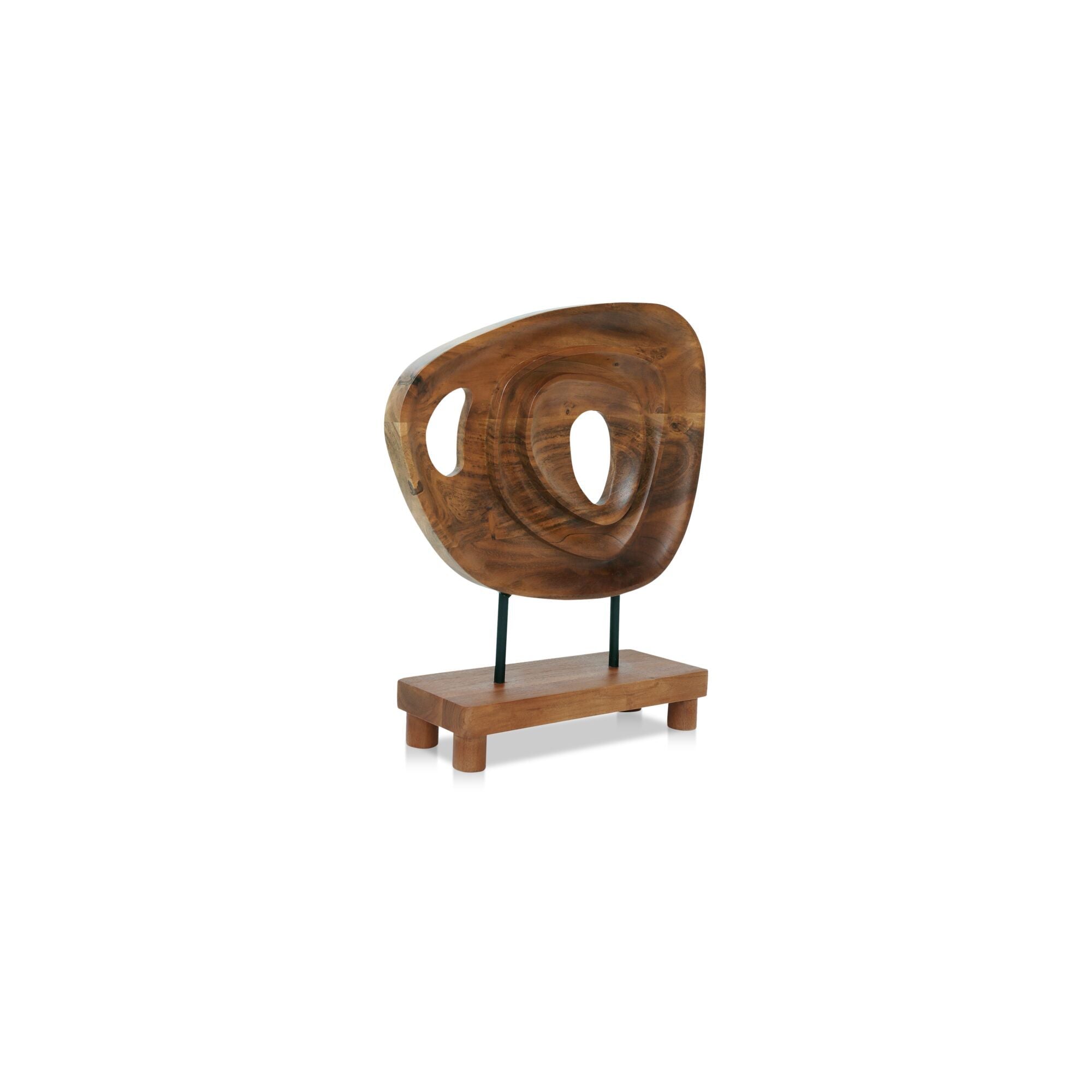 Saddler -Sculpture - Natural Acacia - Image 3