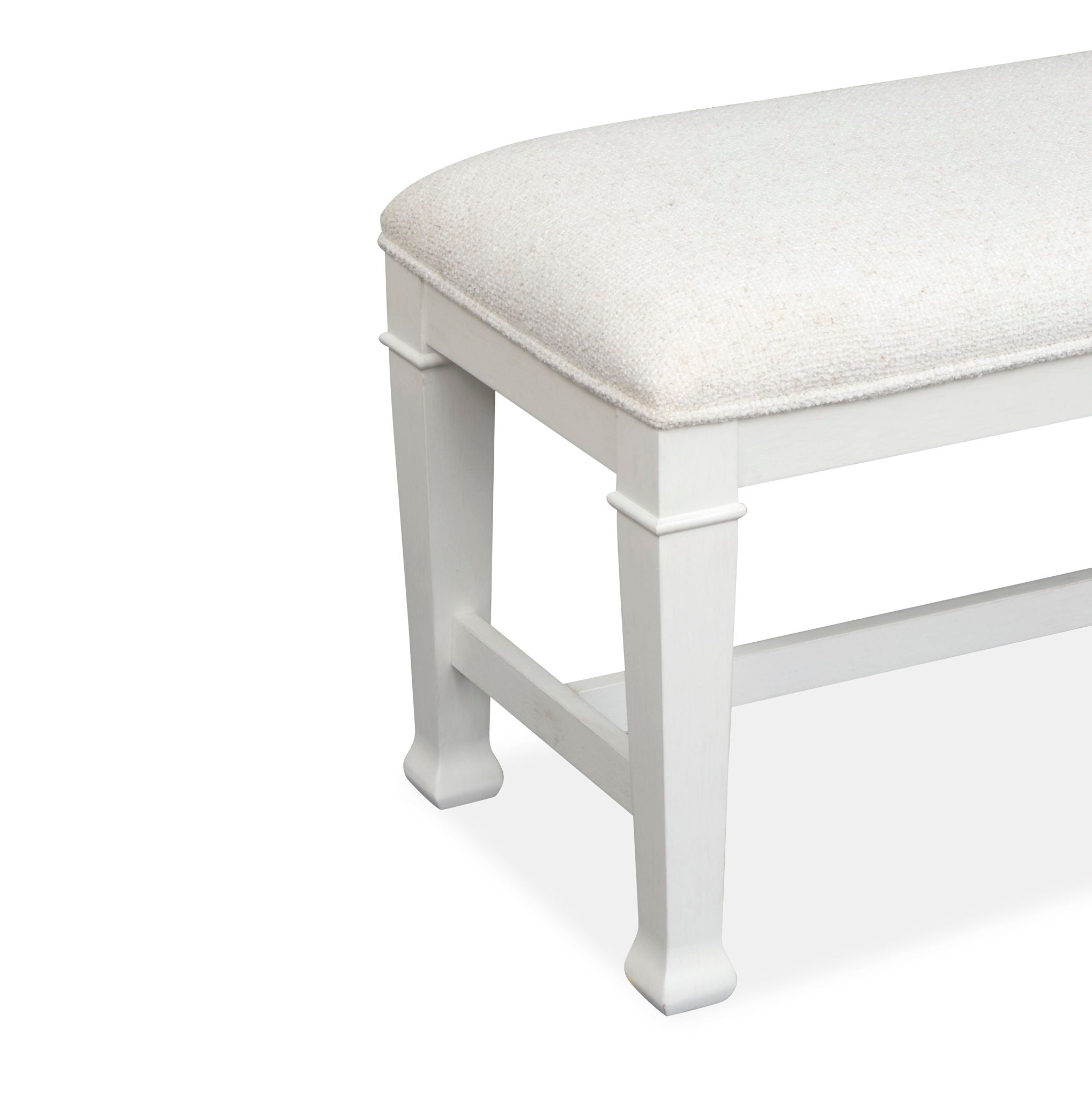 Kingston - Bench - Whisper White And Cerused Nutmeg - Image 3