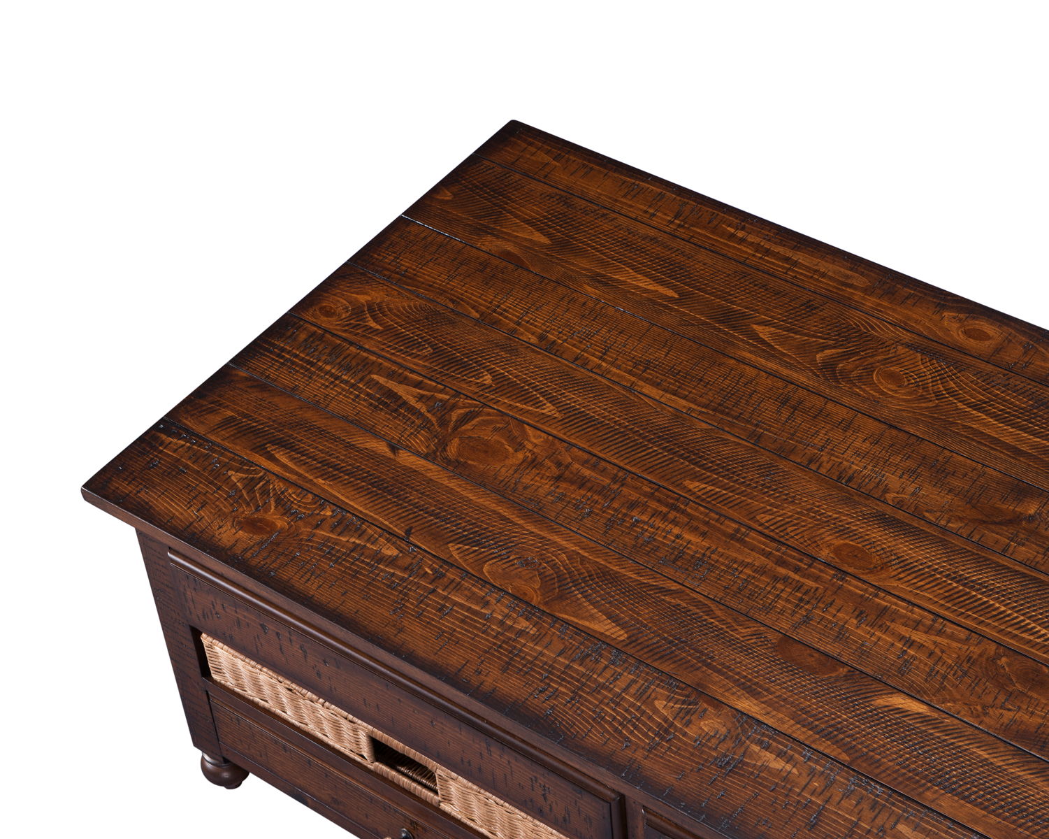 Cottage Lane - Wood Sofa Table - Coffee - Image 3