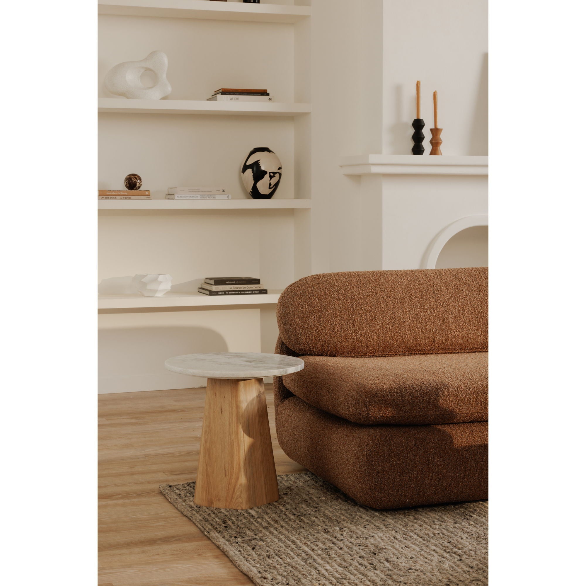 Evelyn - Accent Table - White - Image 3