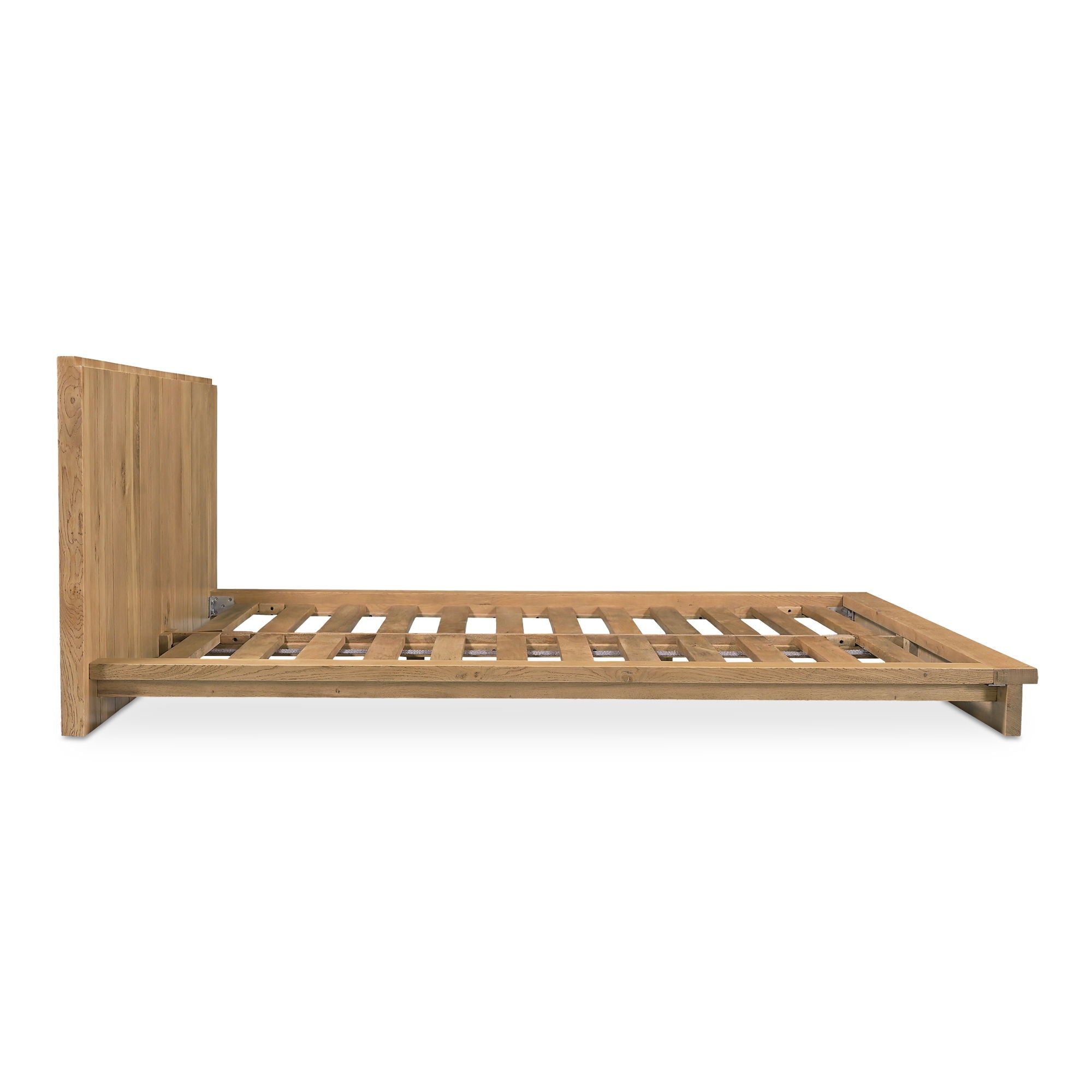 Plank - Queen Bed - Natural Oak - Image 3