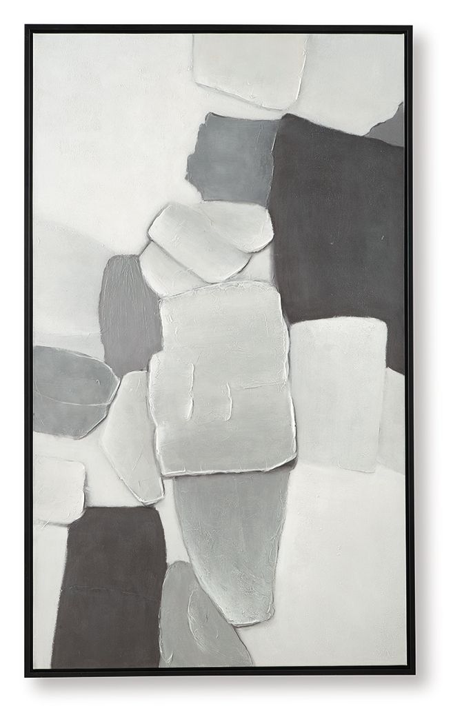 Adilson – Wall Art – White / Gray / Black